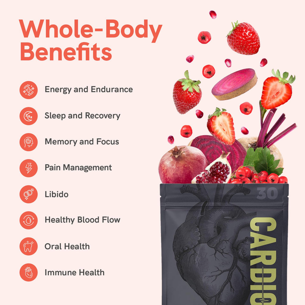Nitric Oxide Supplement with Beet Root & L-Arginine for Blood Flow Support