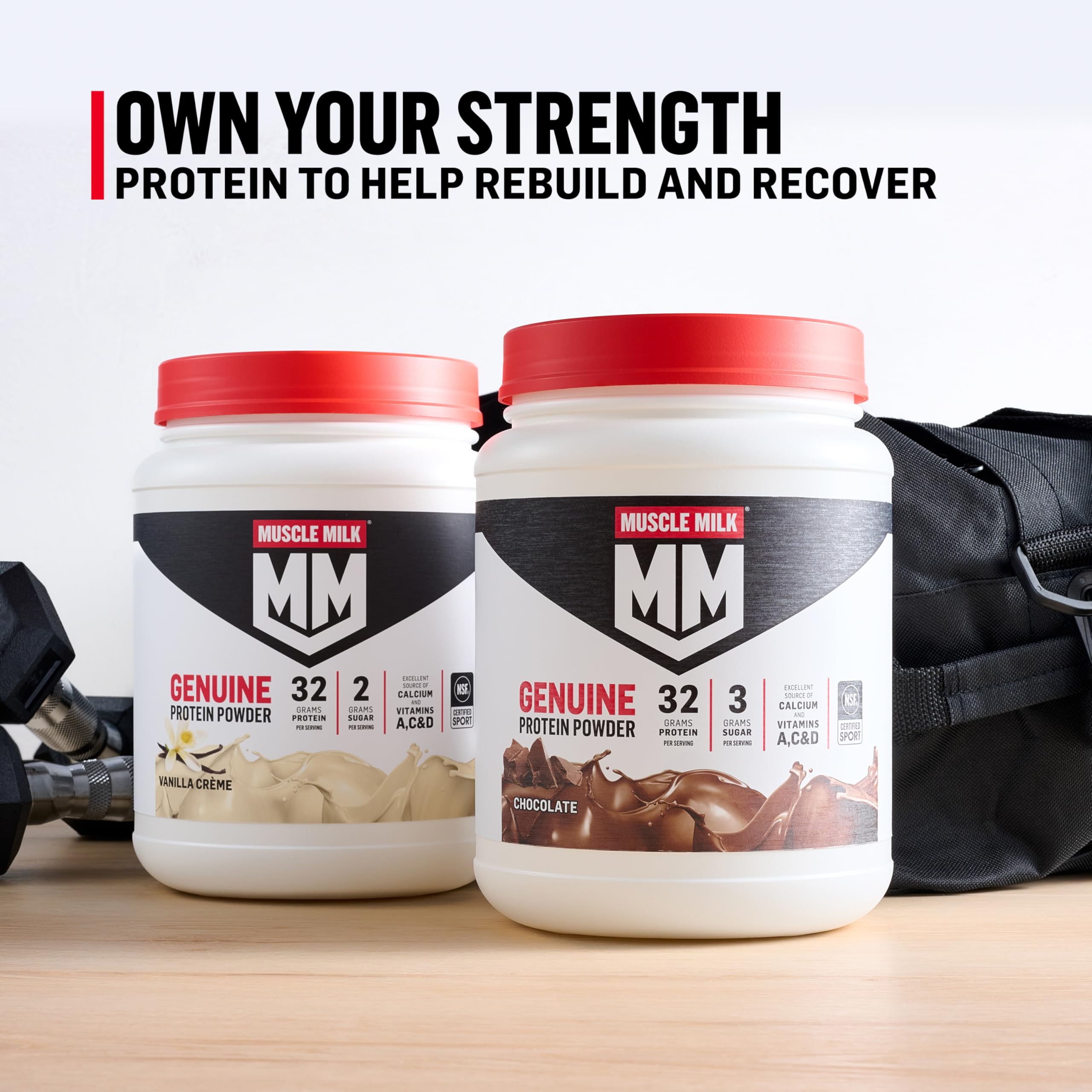 Chocolate Protein Powder 32g Protein Low Sugar 4.94 lb
