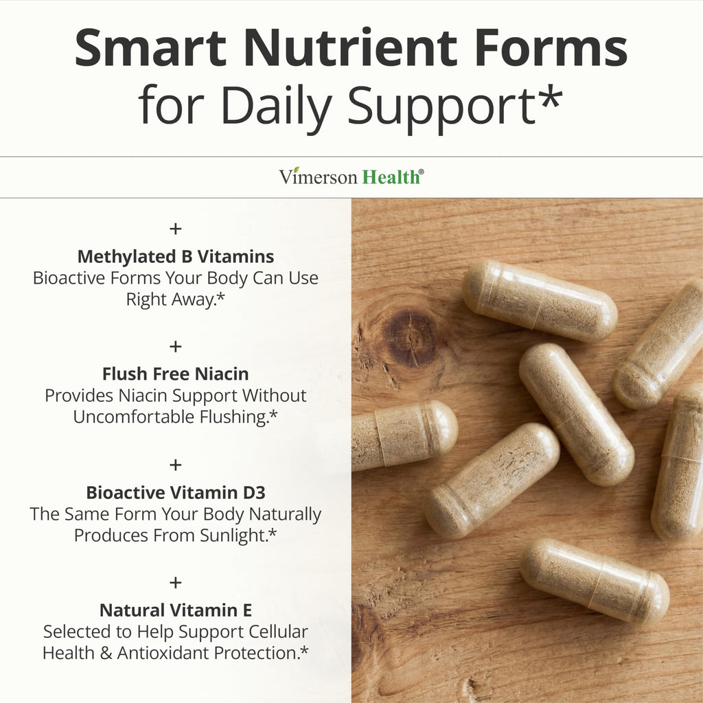 Men’s Multivitamin Methylated Chelated Energy Support 60 Capsules