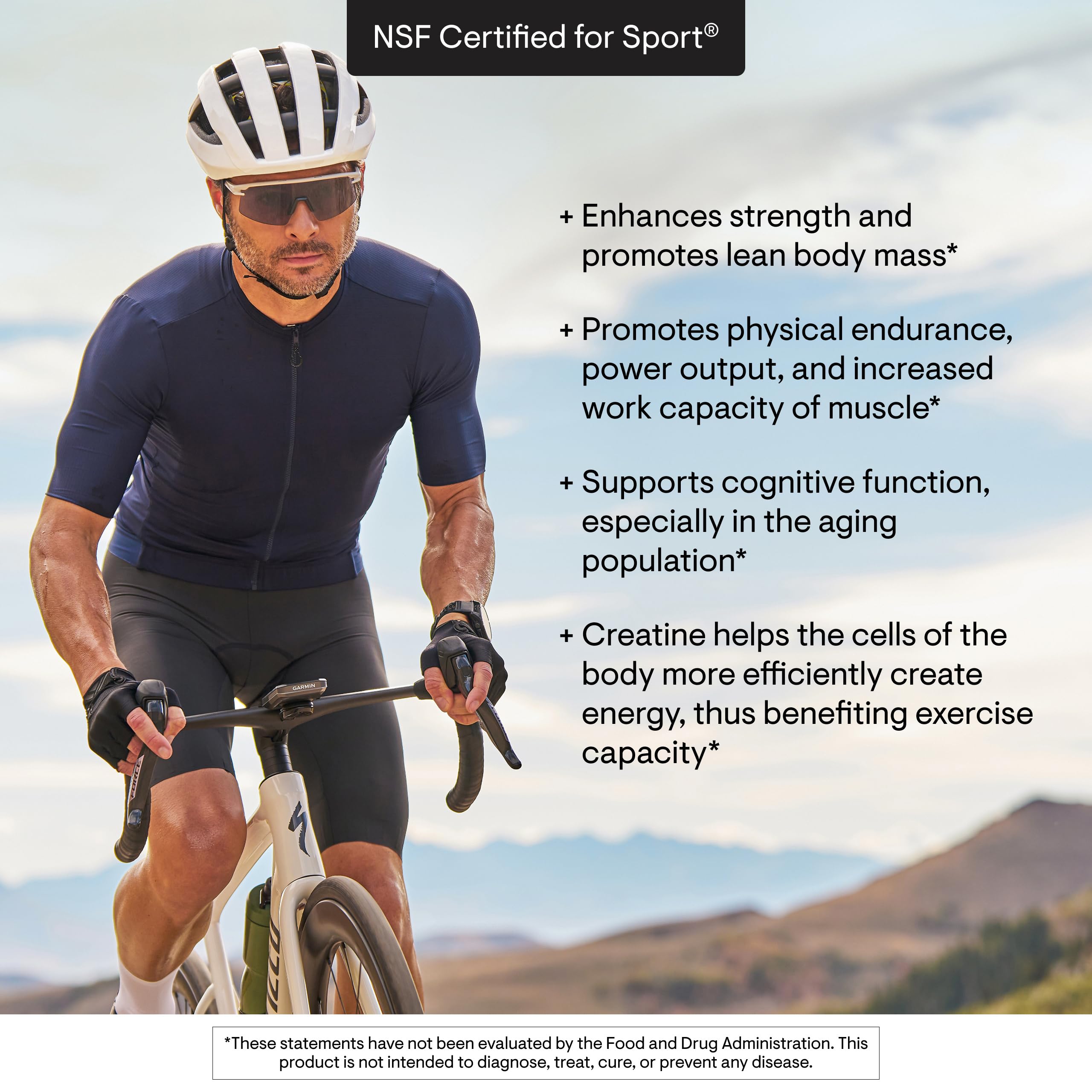 Micronized Creatine Monohydrate Powder – Muscle Support, 90 Servings