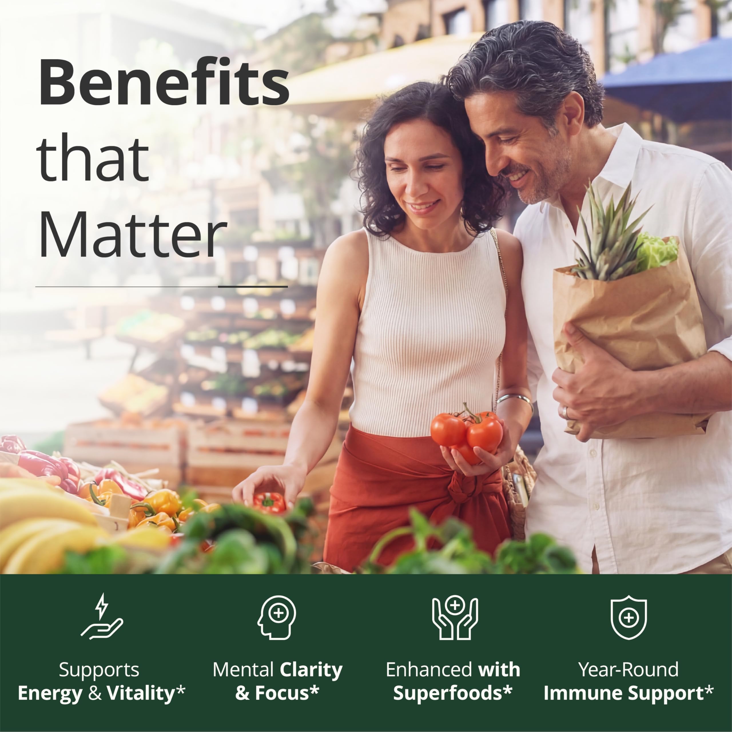 Vegan Multivitamin Men Women Energy Immune Support 90 Tablets