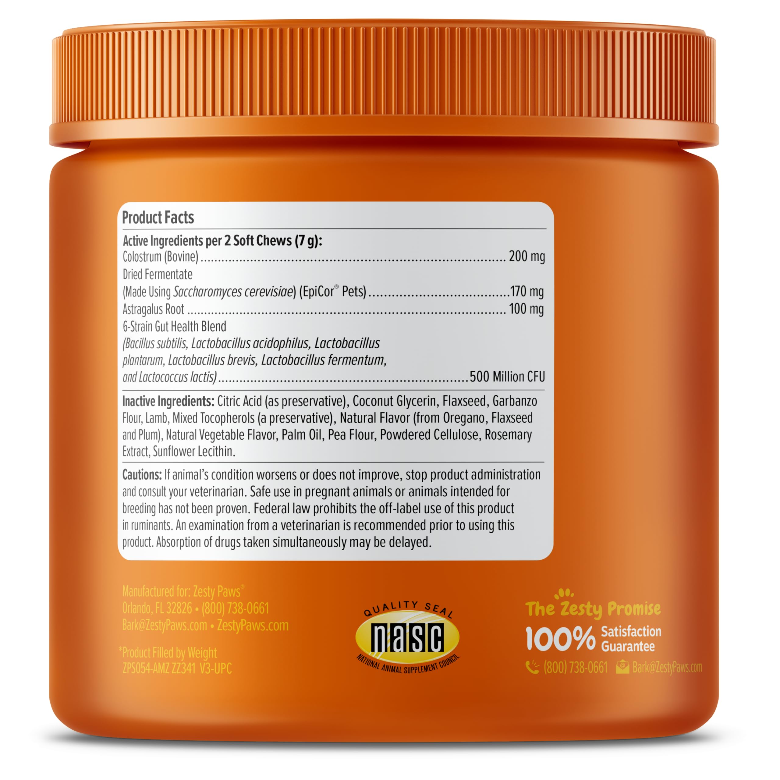 Allergy Relief Probiotic Chews for Dogs – Itchy Skin & Ears 90ct