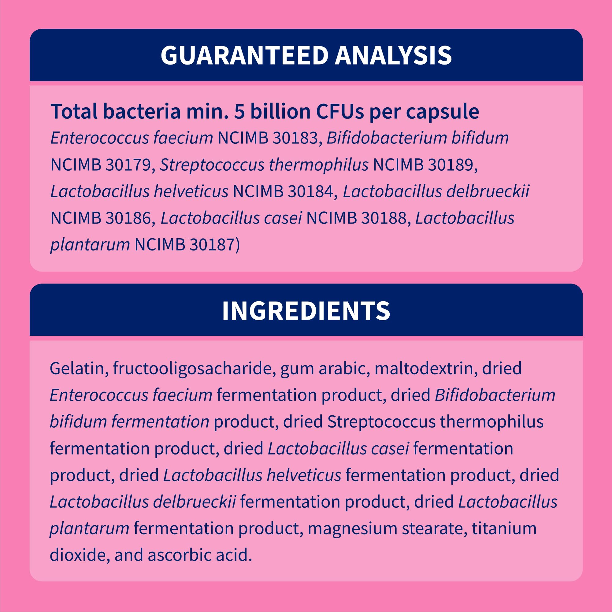 Multi-Strain Probiotic Capsules for Dogs & Cats – 30ct
