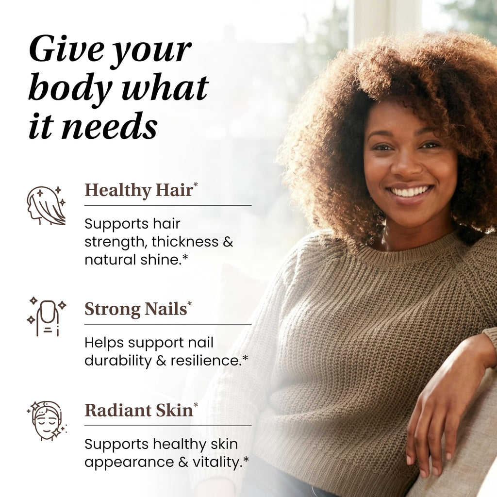 Biotin Collagen Keratin Hair Growth Support 60 Capsules