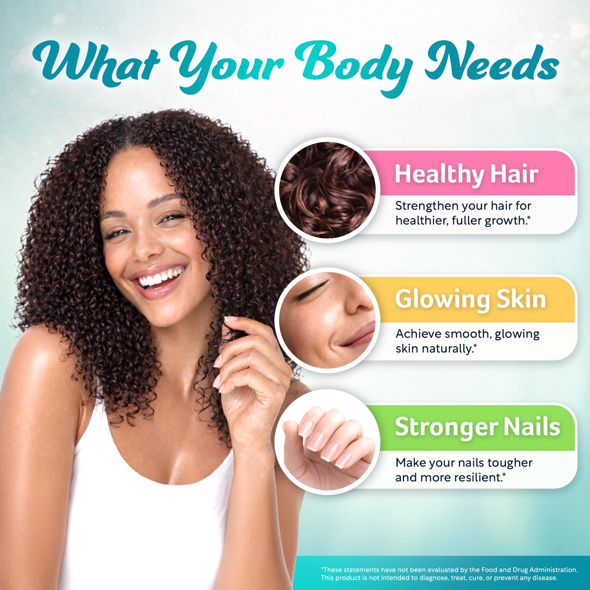 Biotin 45000mcg Hair Growth Collagen Keratin 60 Capsules