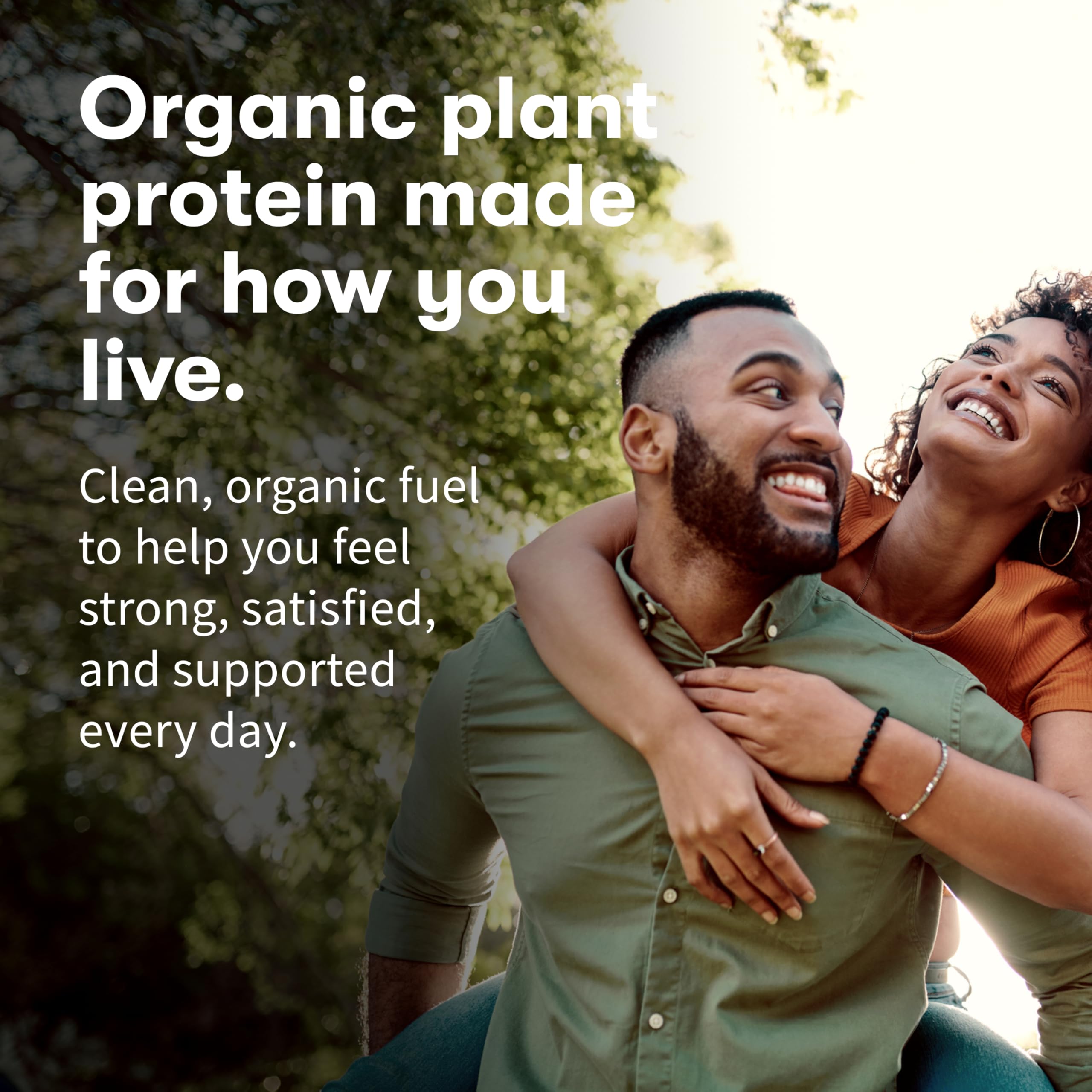 Vanilla Plant-Based Protein Powder With Probiotics