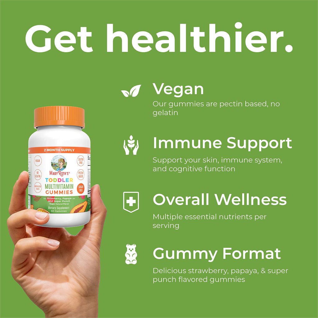 Kids Sugar Free Multivitamin Gummies Vitamin C D3 Zinc 60 Count