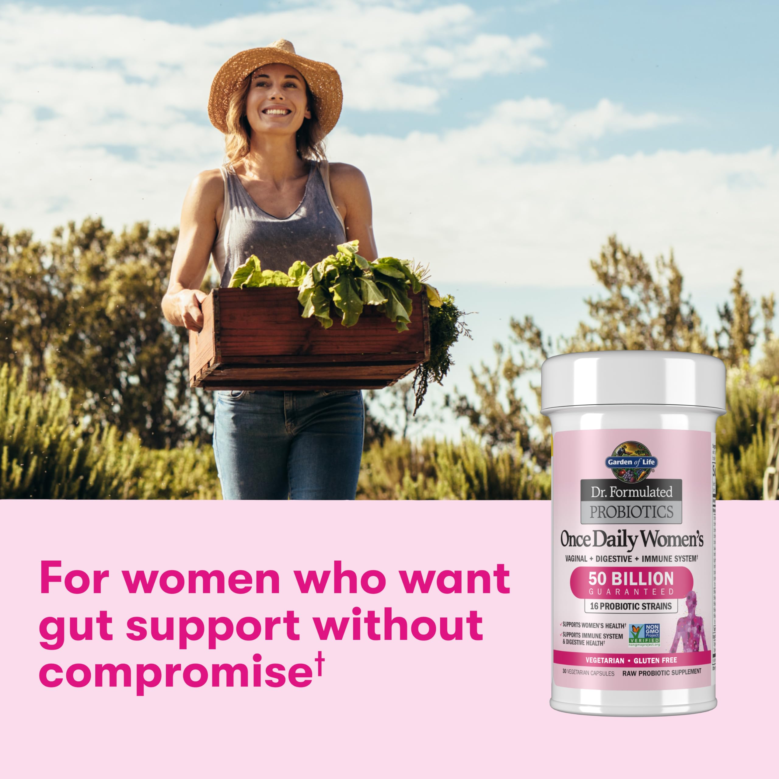 Probiotic 50 Billion CFU – Digestive & Immune Support