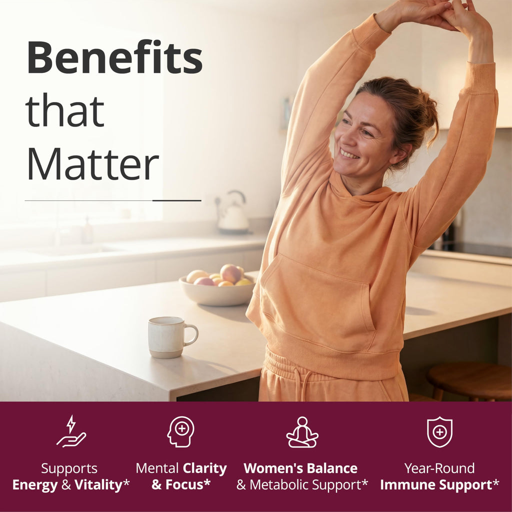Women’s Multivitamin Liquid Capsules Energy Support 60 Count
