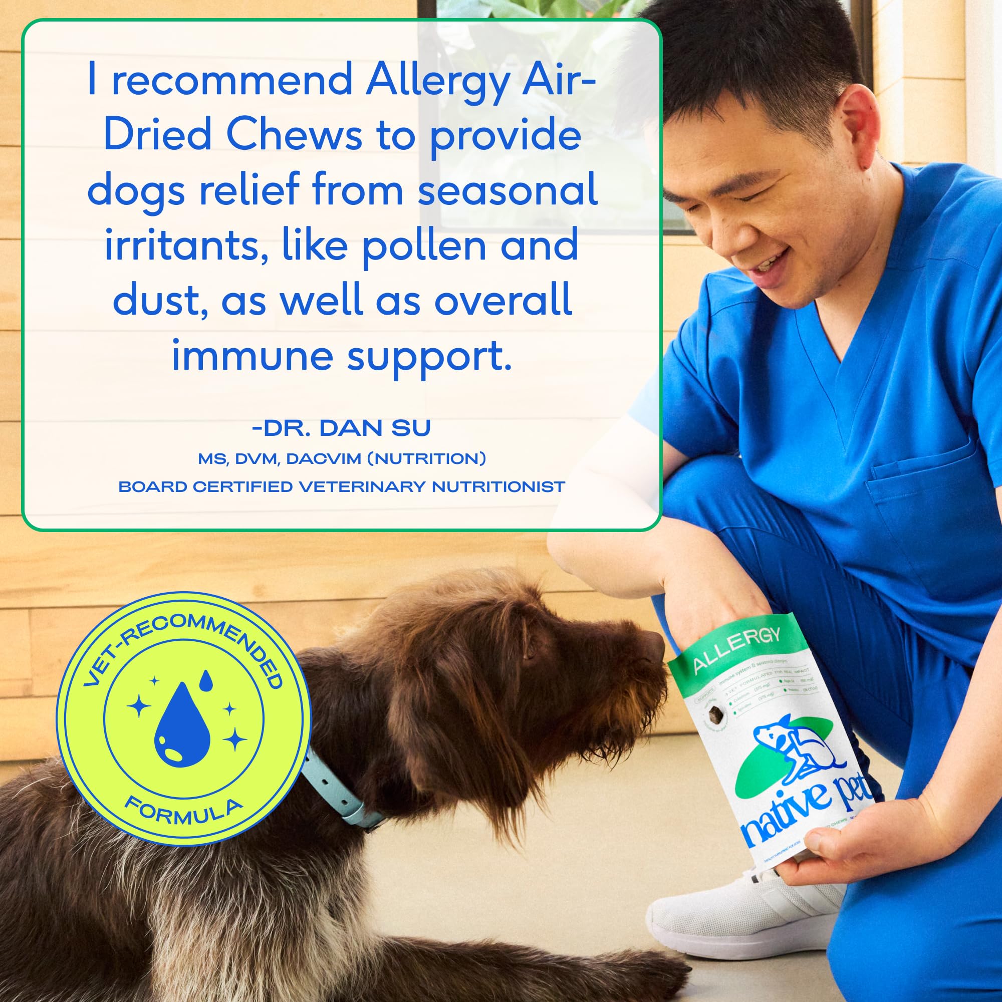 Dog Allergy Chews for Small Breeds | 30-Day Supply