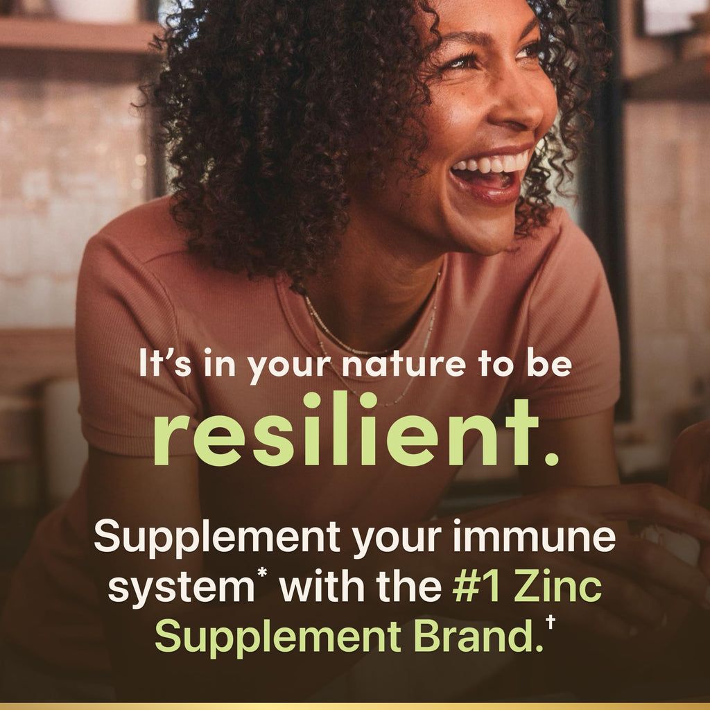 Zinc 50mg Immune Support Supplement – Skin Health, 250 Caplets
