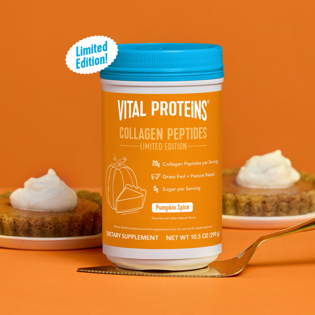 Pumpkin Spice Collagen Peptides Hair Skin Joint Support
