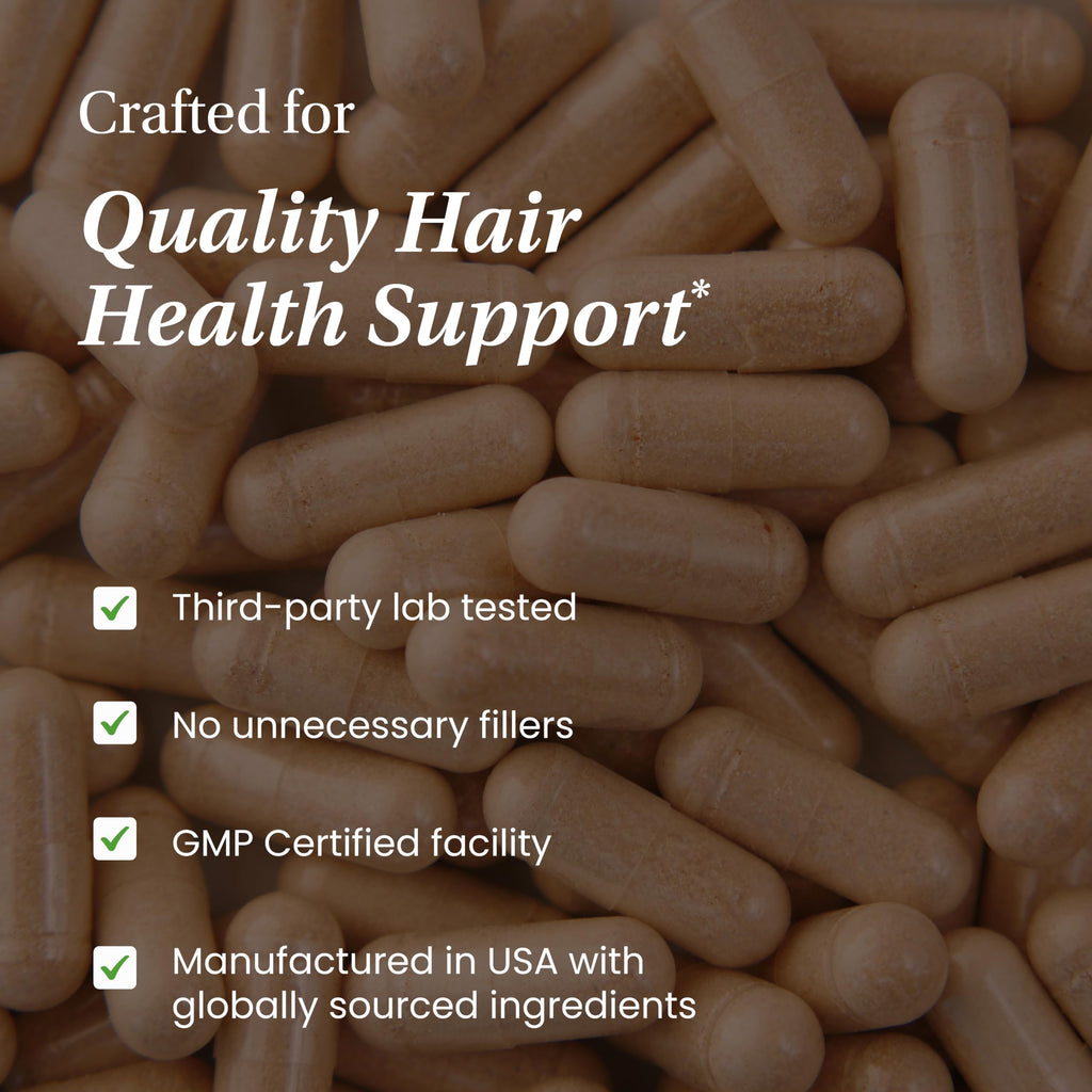 Biotin Collagen Keratin Hair Growth Support 60 Capsules