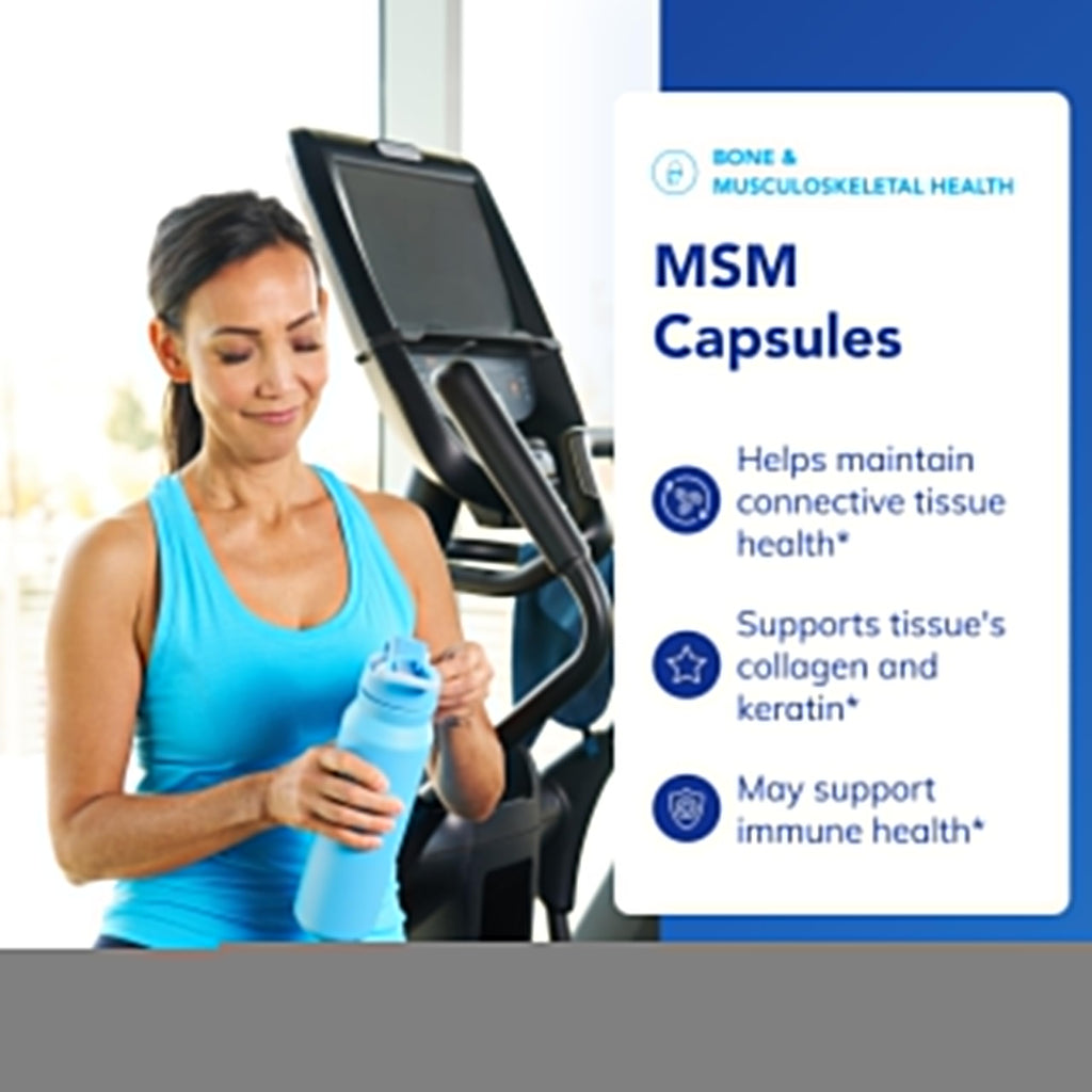 MSM Capsules for Joint, Immune & Connective Tissue Support 360 Ct