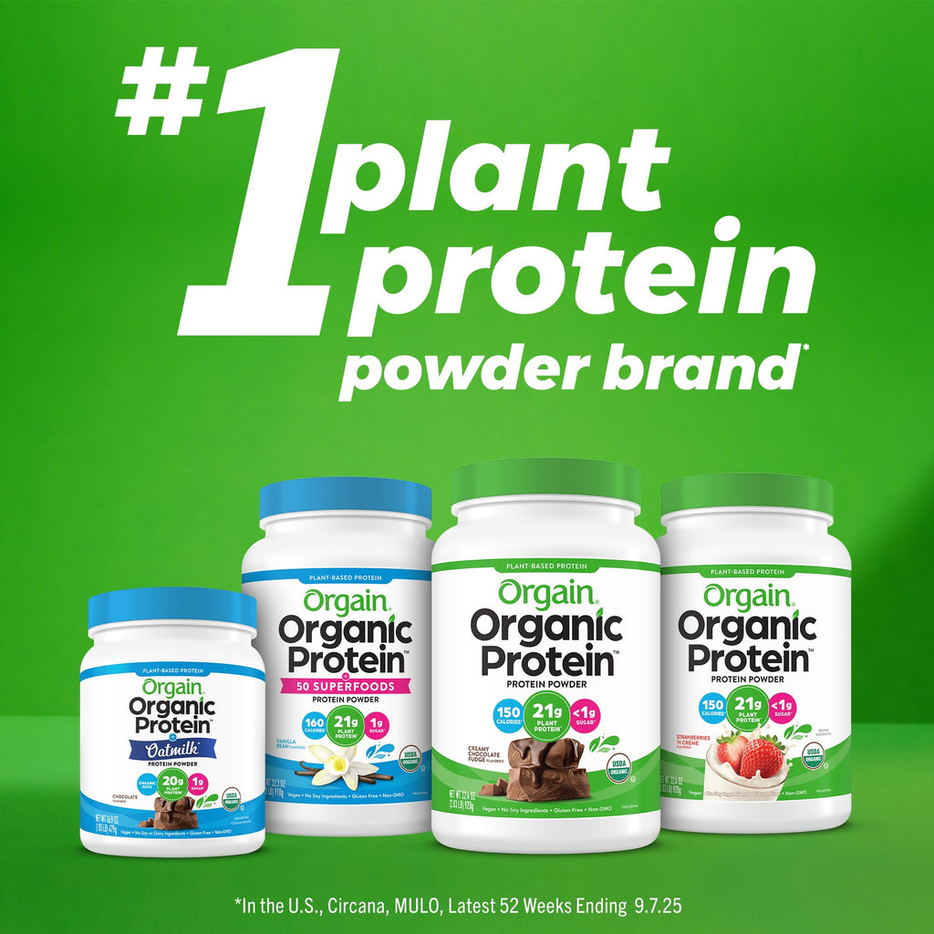 Vanilla Organic Plant Based Protein Powder