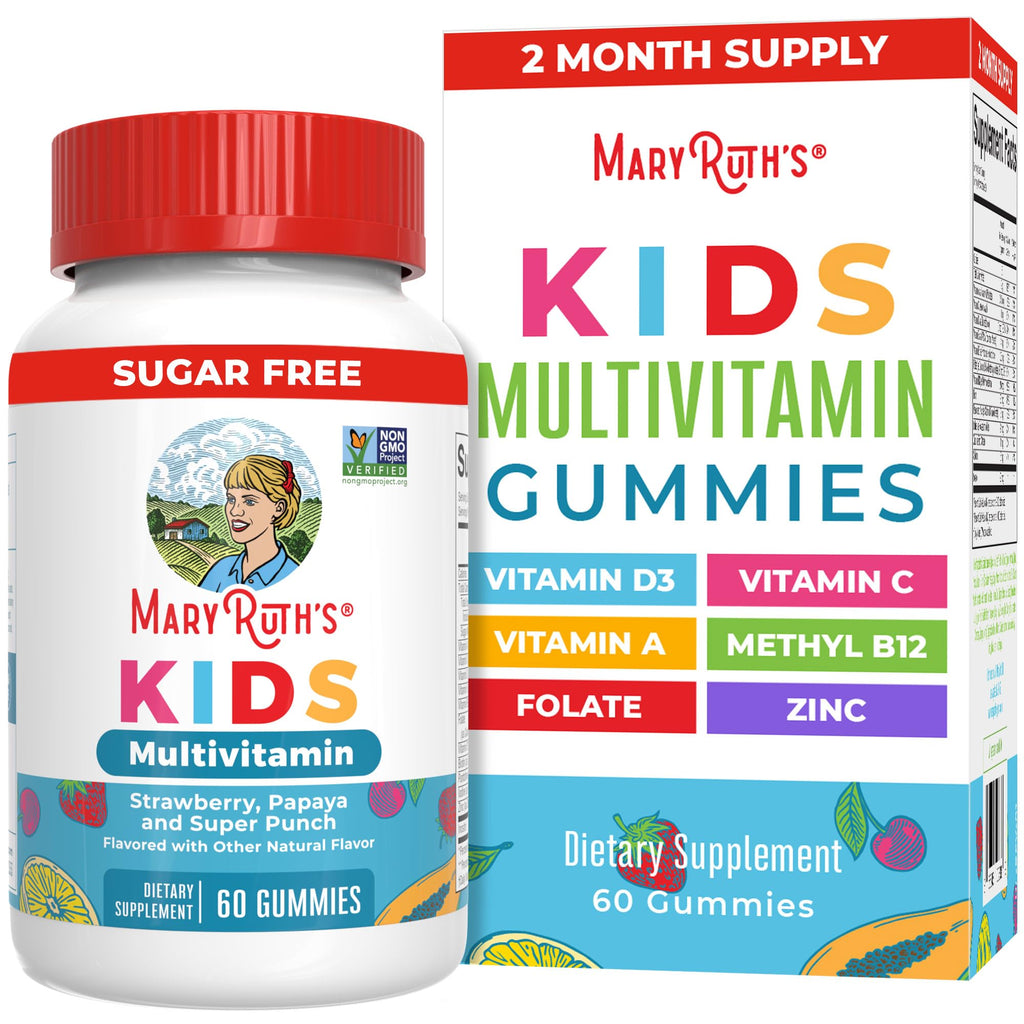 Kids Sugar Free Multivitamin Gummies Daily Support 60 Count