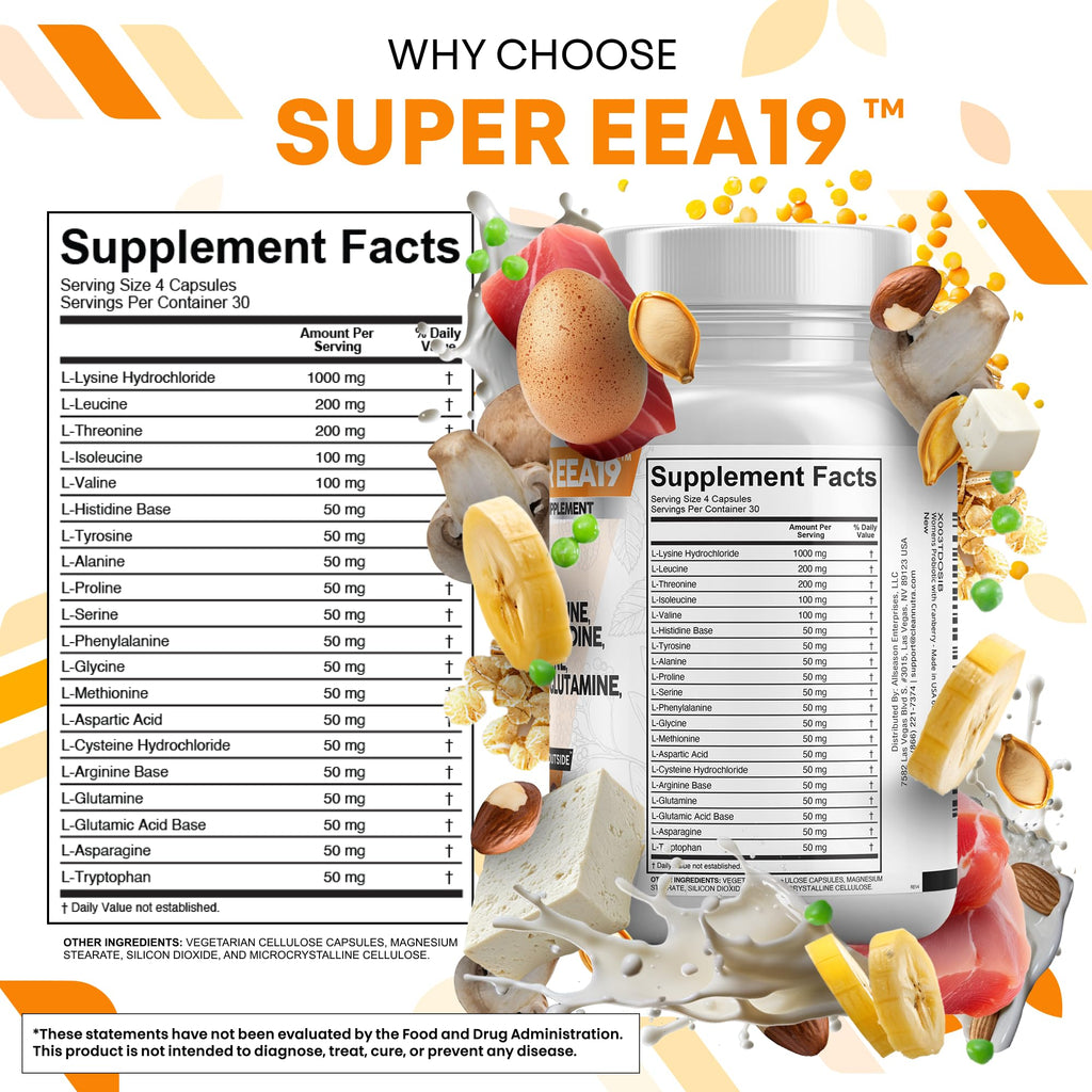 Essential Amino Acids Supplement – Muscle Recovery & Performance