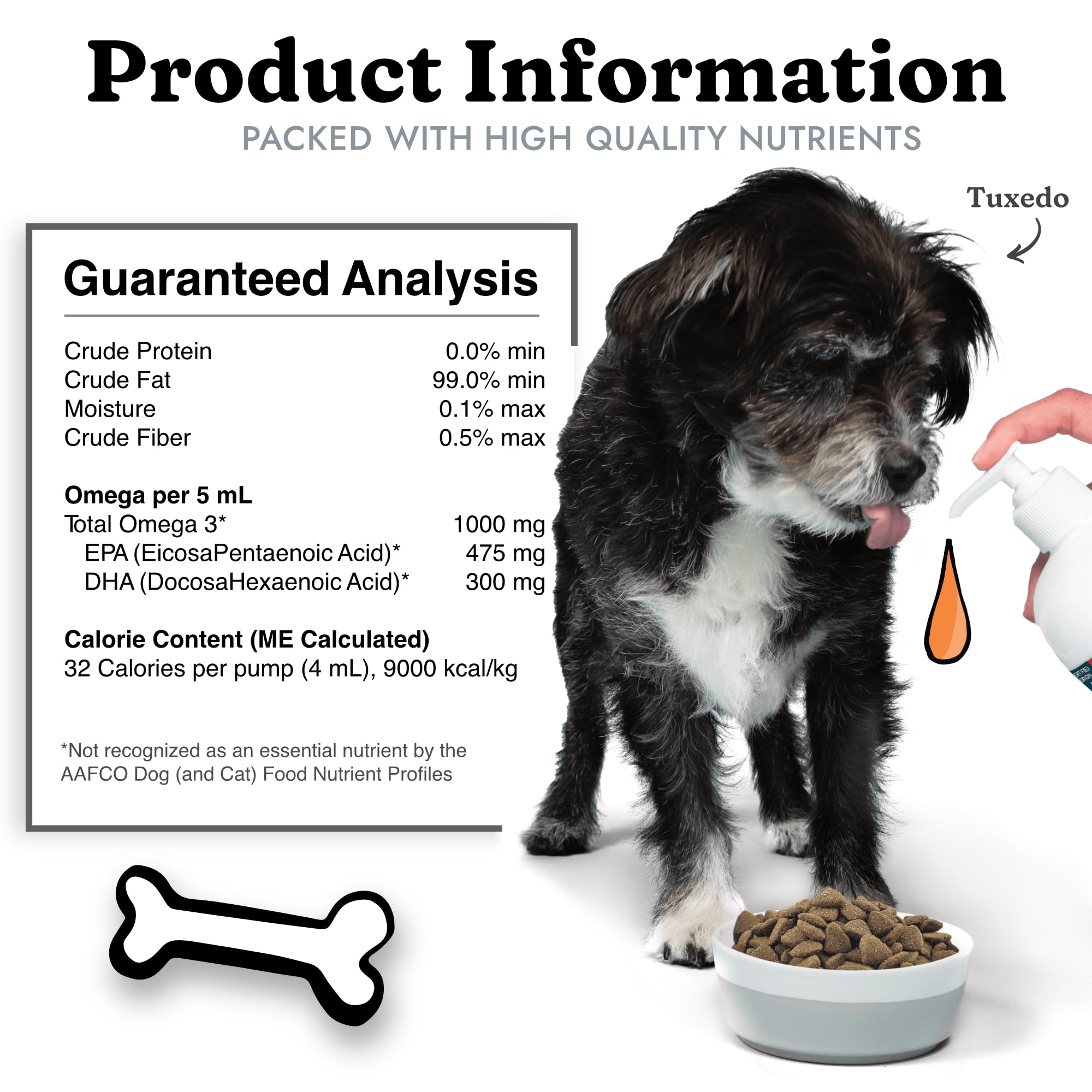 Omega-3 Fish Oil for Dogs – Skin, Coat & Allergy Support 64oz
