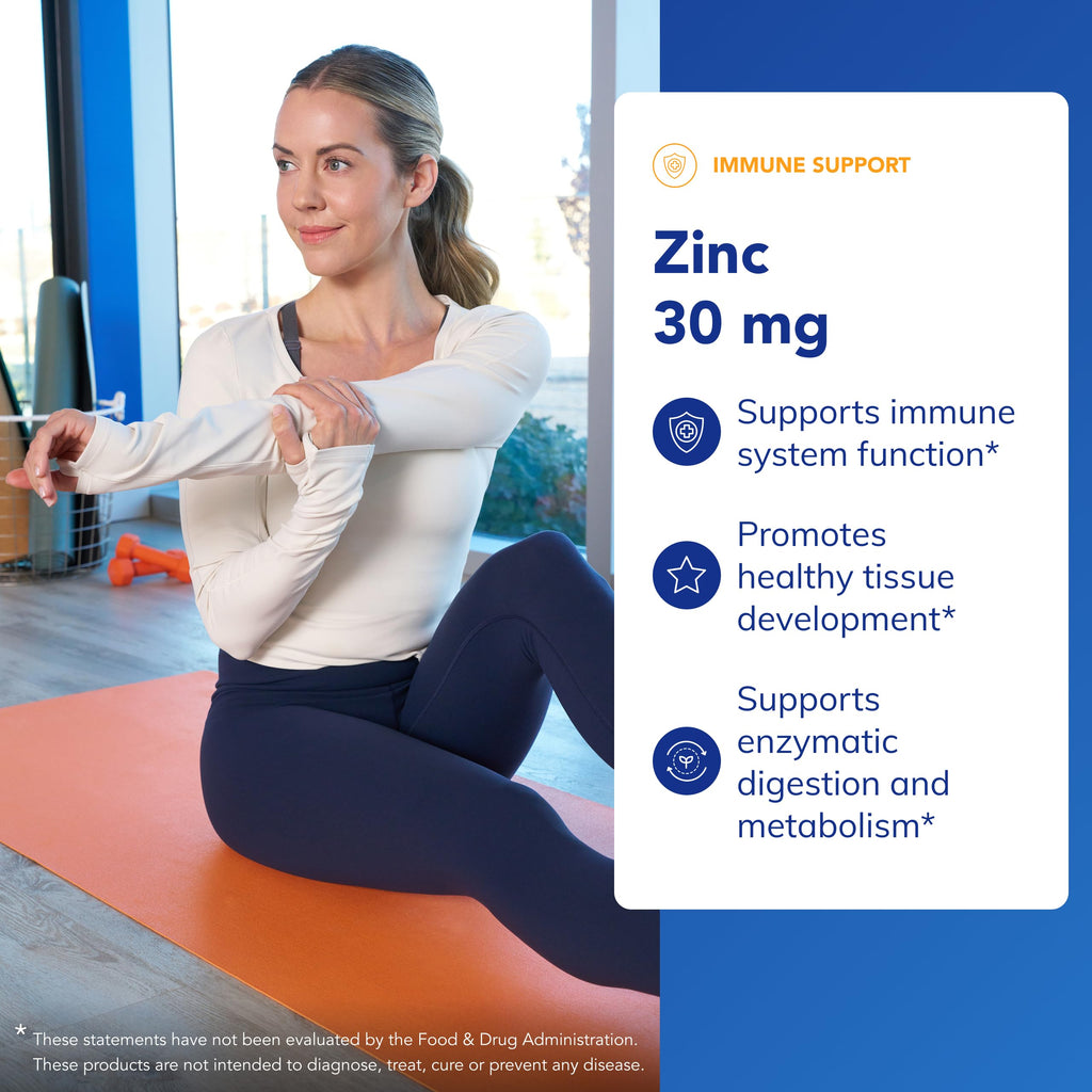Zinc Picolinate 30mg – Immune Support Supplement, 60 Capsules