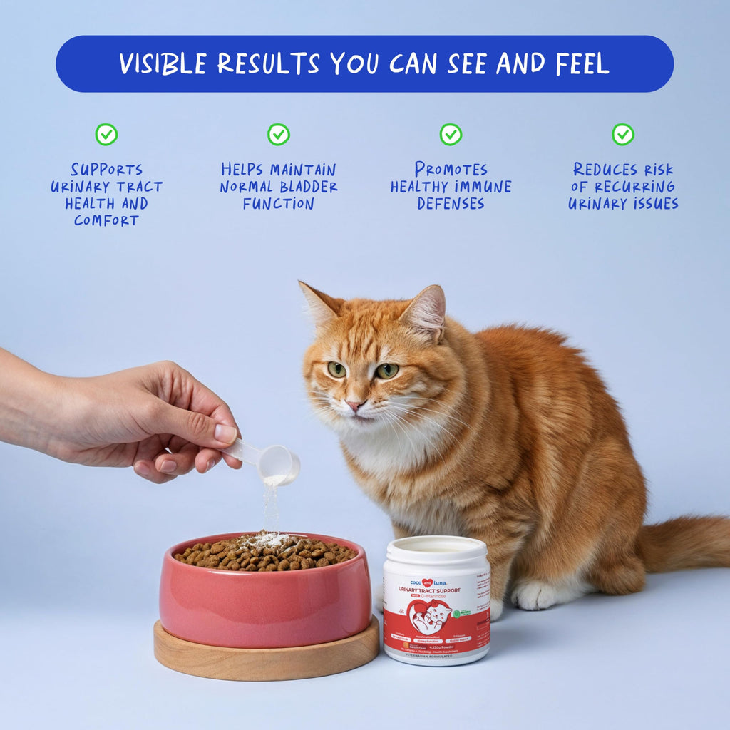 Cranberry Urinary Tract Support Powder for Cats – Bladder Health