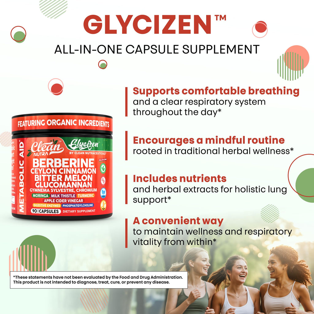 Berberine & Cinnamon Complex – Metabolism & Blood Sugar Support