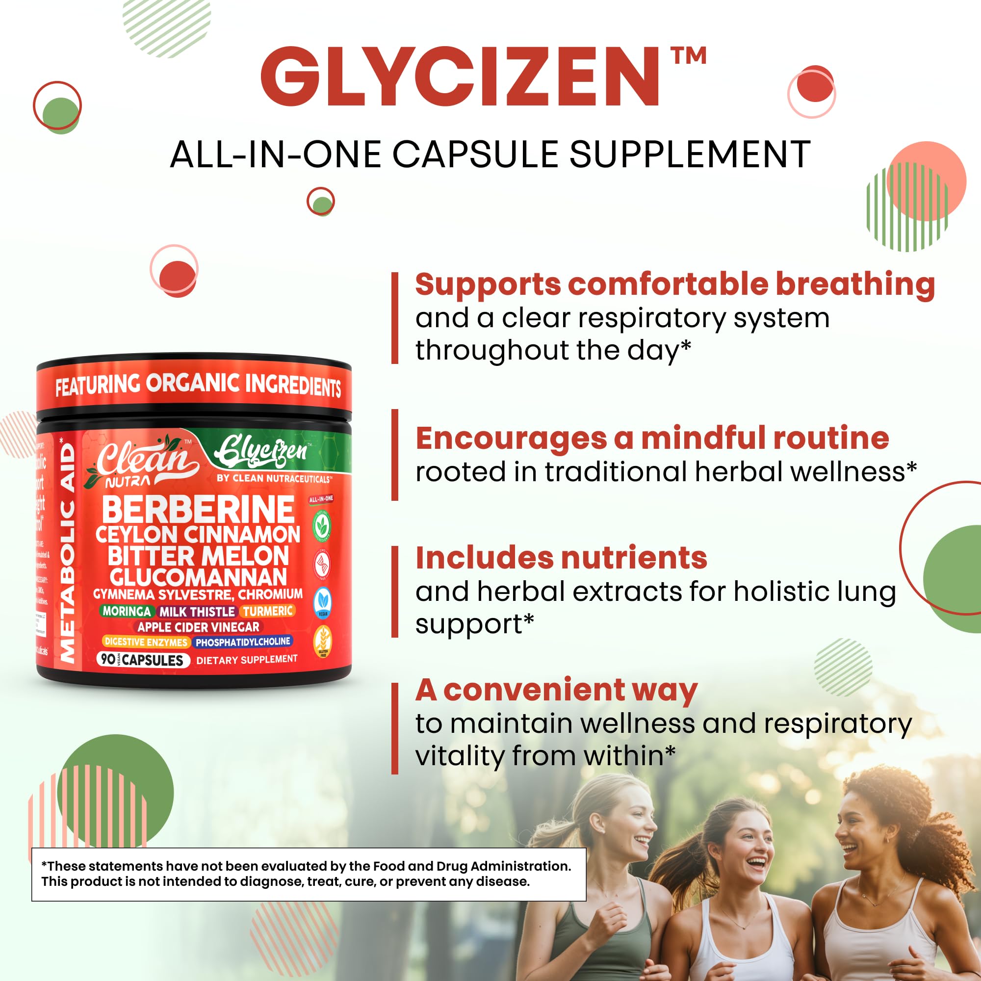 Berberine & Cinnamon Complex – Metabolism & Blood Sugar Support