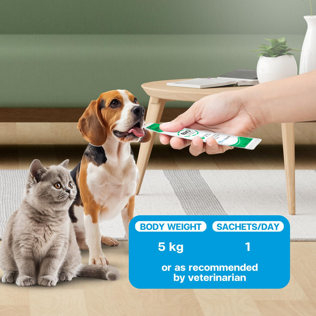 Gut Health Probiotic Paste for Dogs & Cats – Anti-Diarrhea 30 Sachets