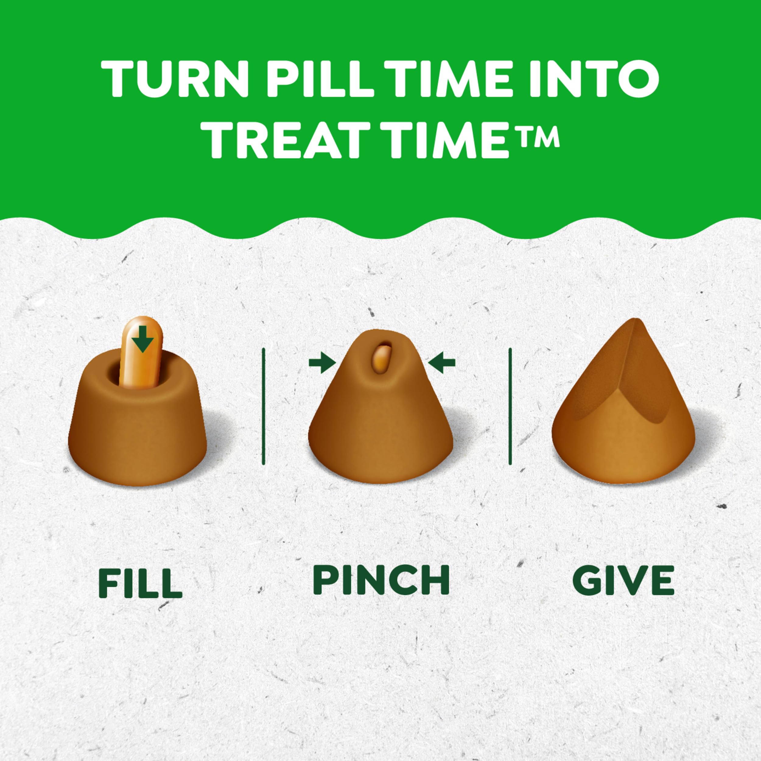 Pill Pocket Dog Treats for Capsules – Peanut Butter Large 15.8oz