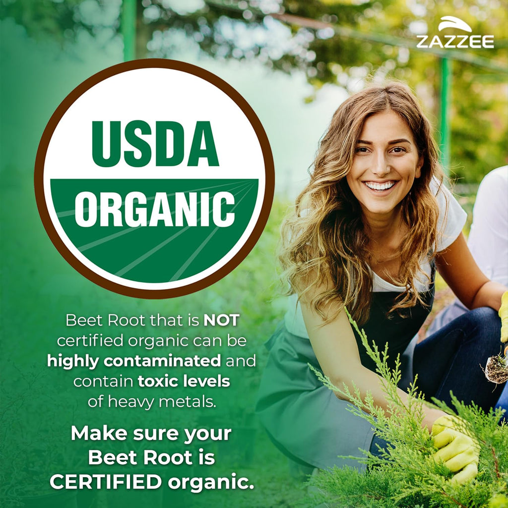 Beet Root Extract Capsules 20:1 for Nitric Oxide & Circulation Support