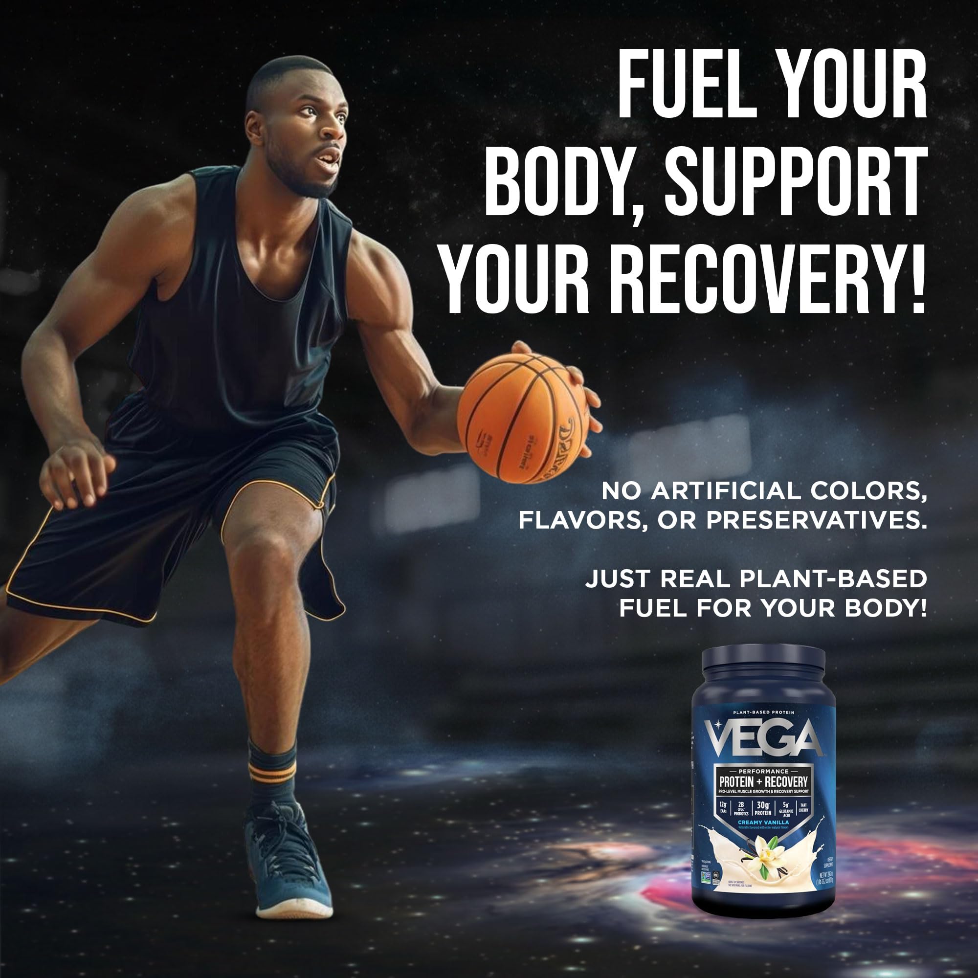 Vanilla Plant-Based Sport Protein Powder 30g