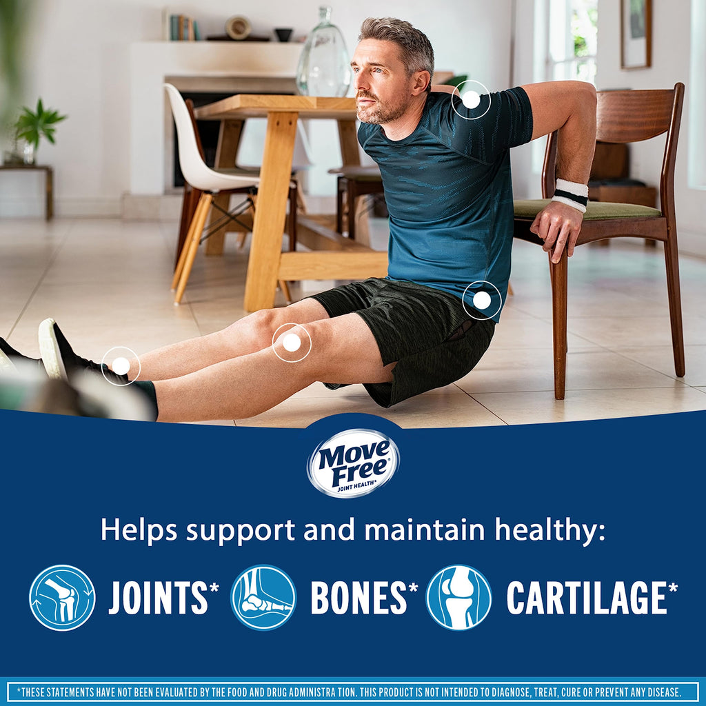 Glucosamine Chondroitin MSM with Vitamin D3 for Joint & Bone Support 120 Ct