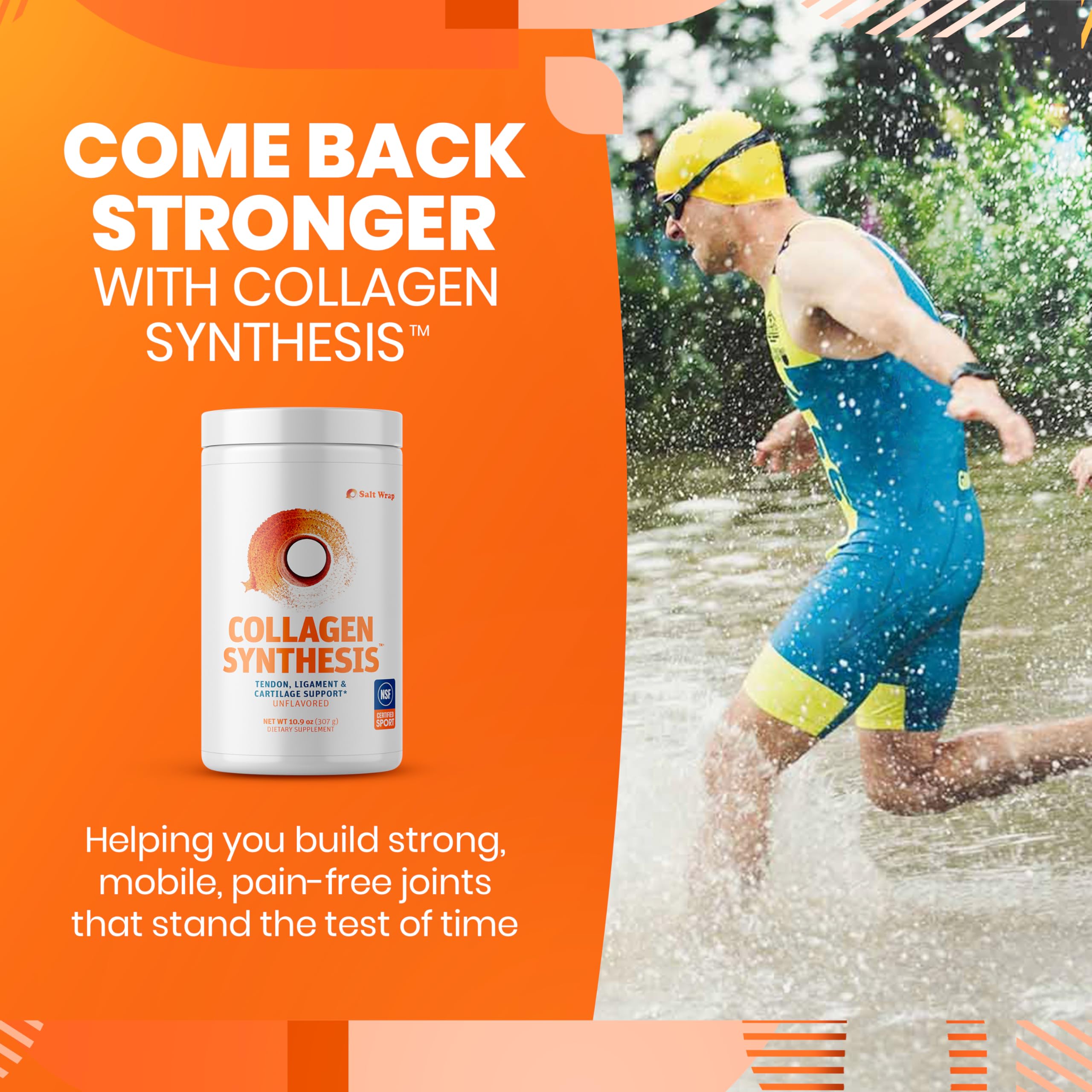 Collagen Peptides Powder for Joint, Tendon & Cartilage Support