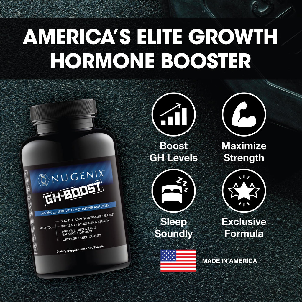 HGH Booster Supplement for Men – Energy, Sleep & Recovery, 150 Ct