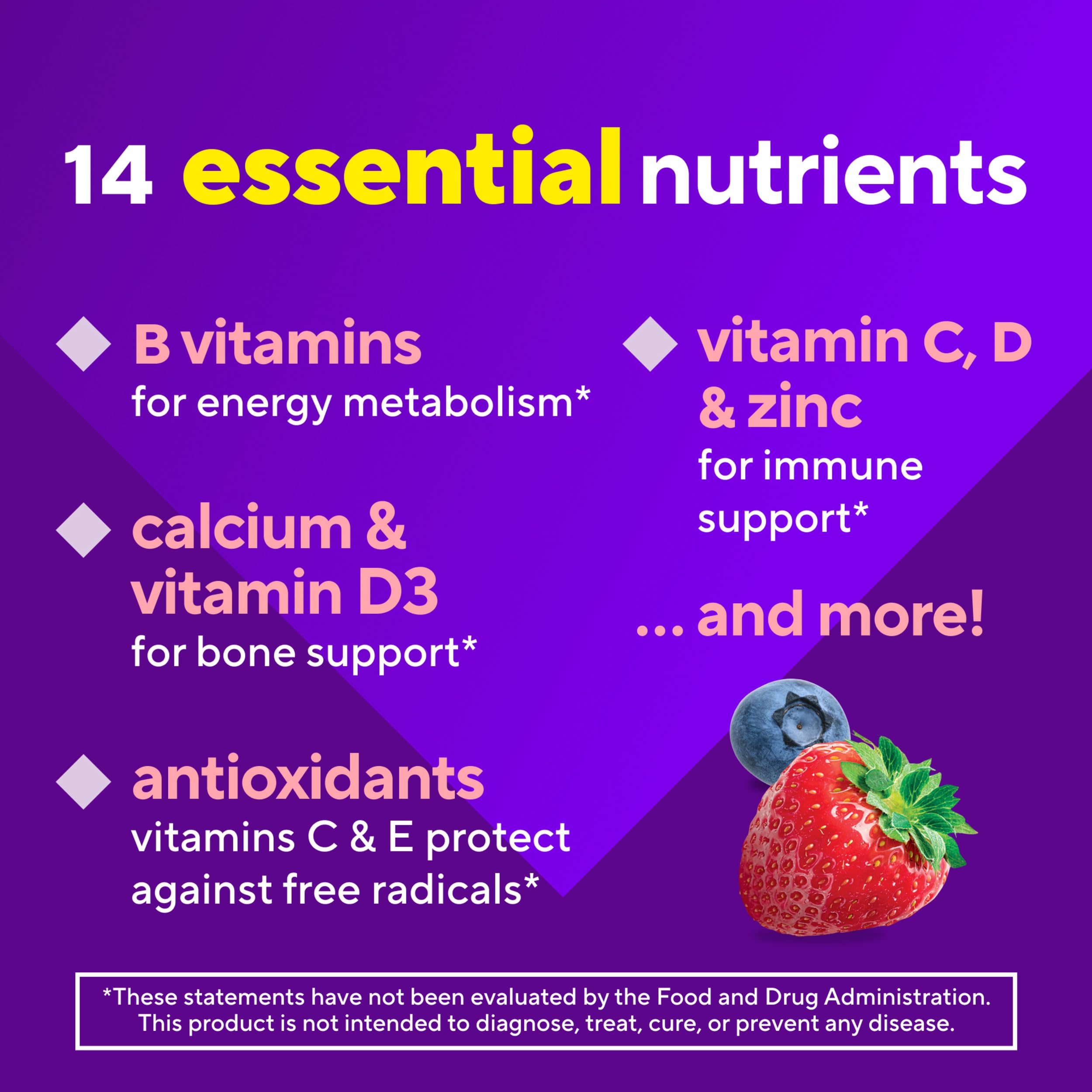 Multivitamin Gummies – Daily Vitamin Support, 120 Count