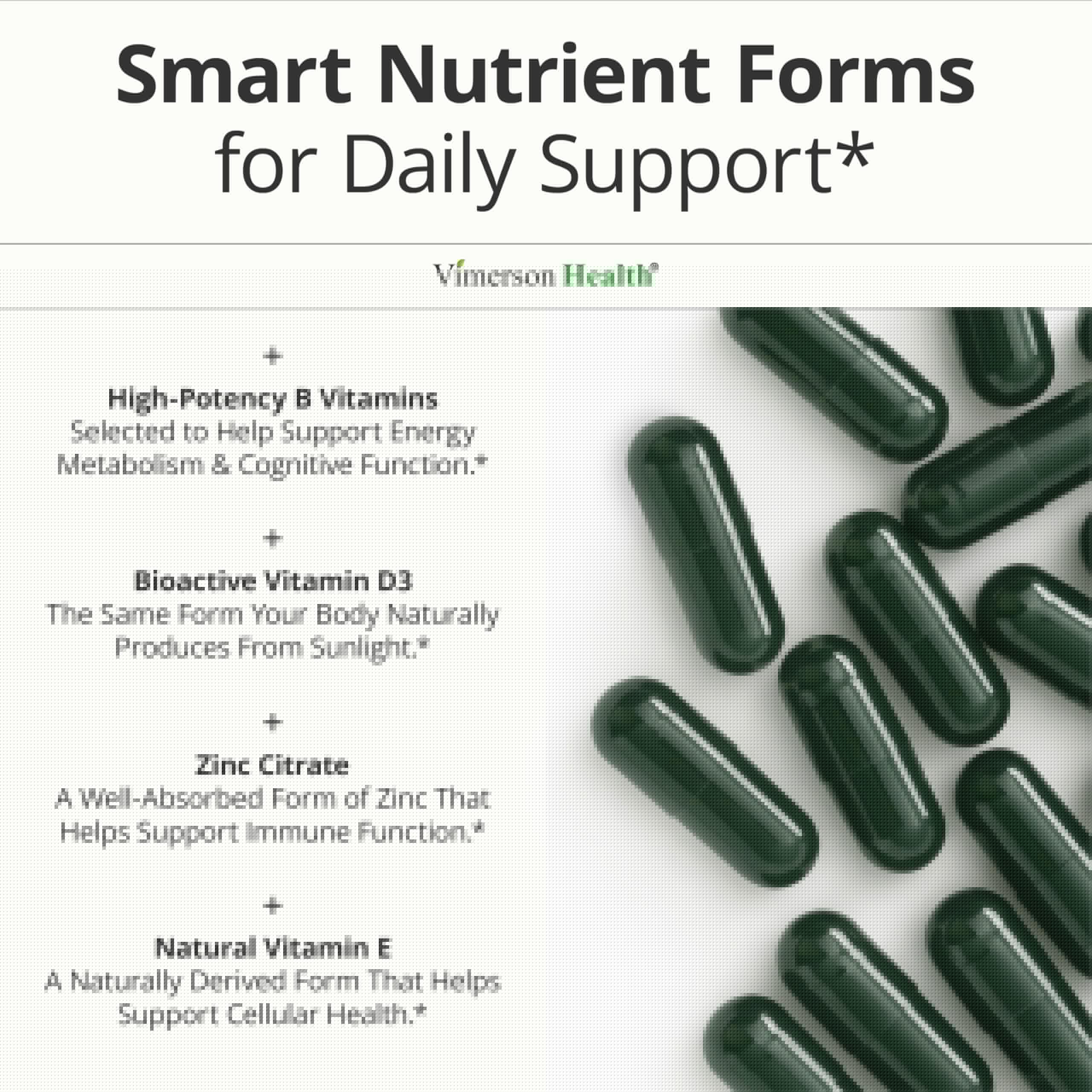 Women’s Multivitamin Liquid Capsules Energy Support 60 Count