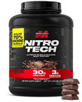 Whey Protein Isolate Powder | Milk Chocolate | 4 lbs | 30g Protein, Creatine & BCAA