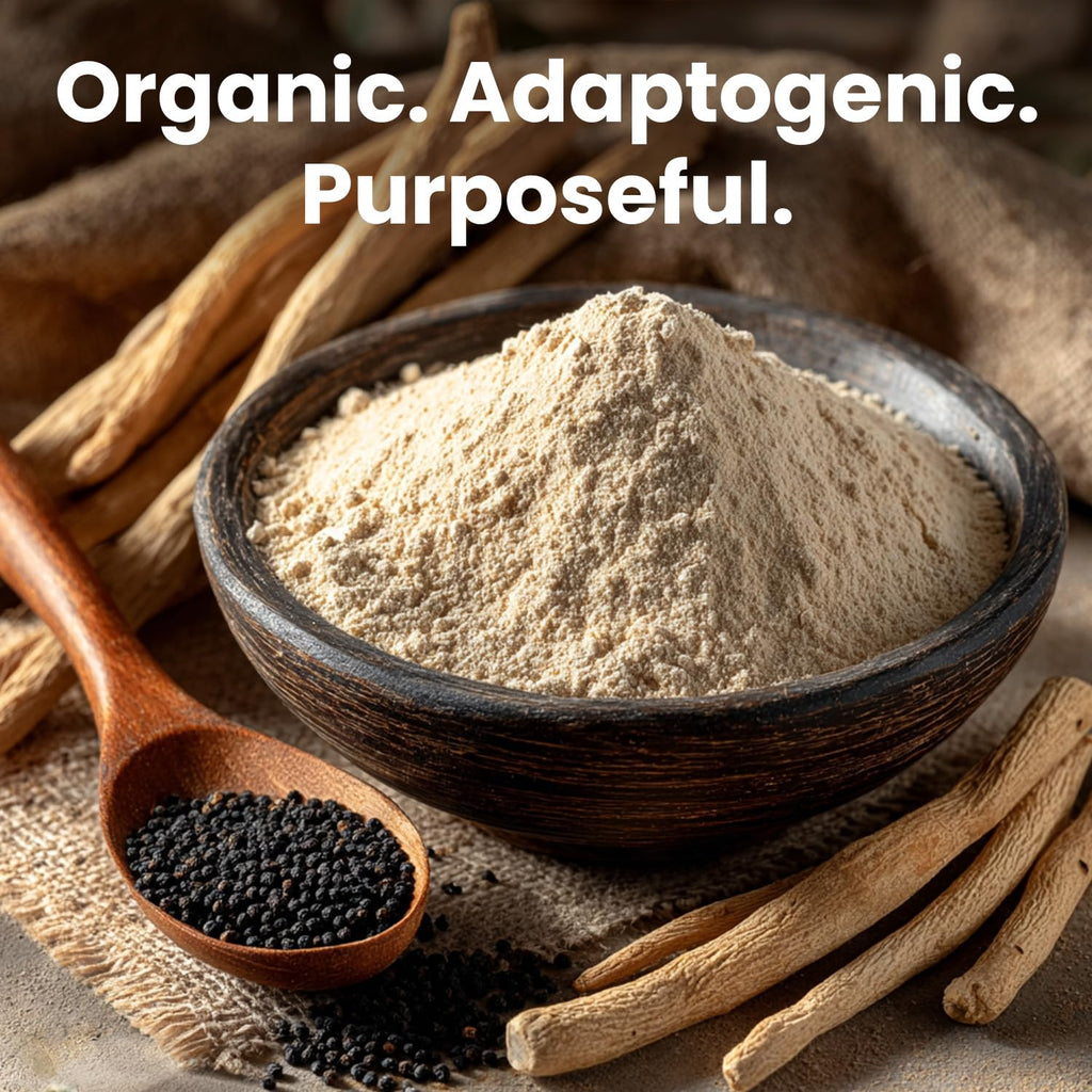 Maca Root & Ashwagandha Capsules for Energy, Mood & Hormone Support 120 Ct