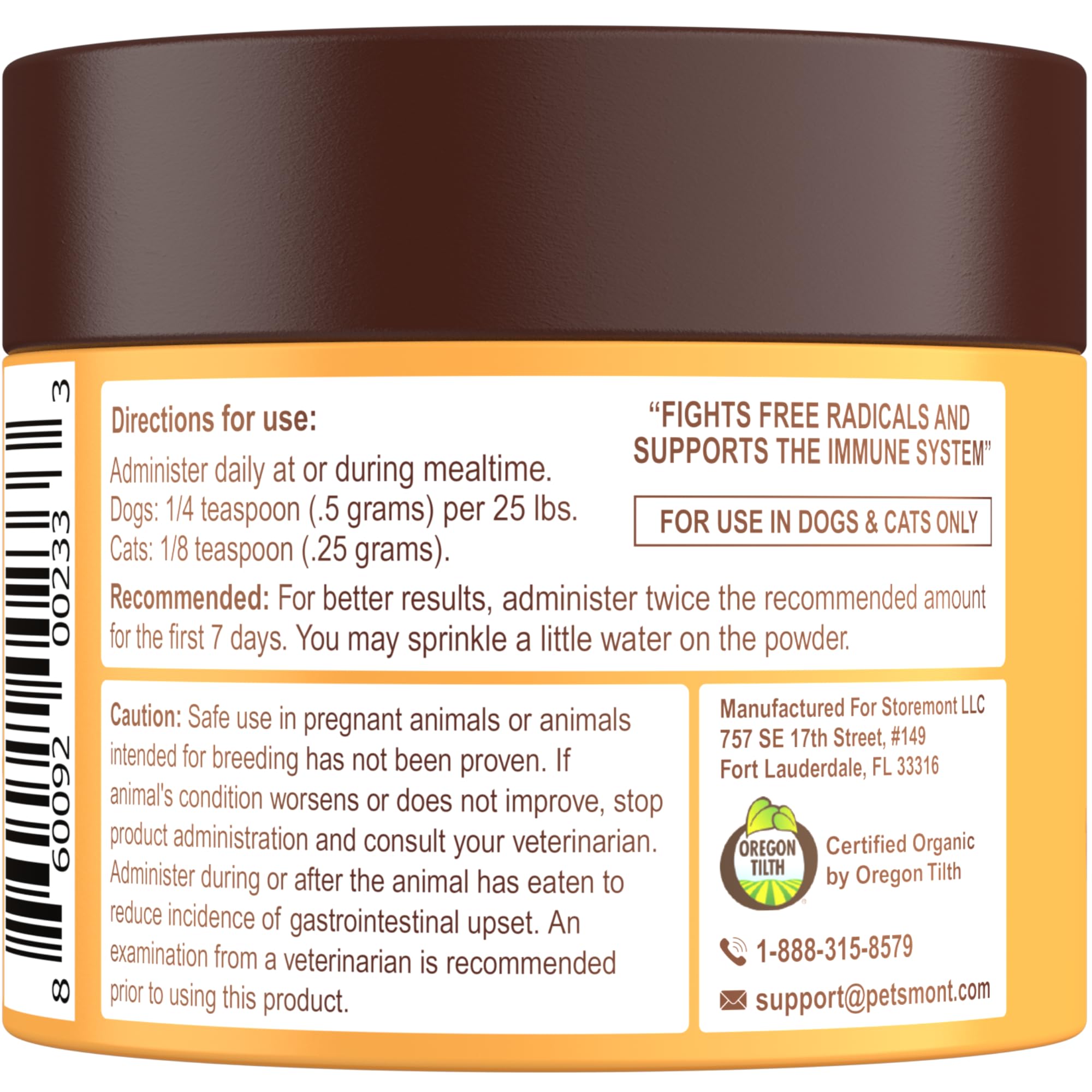 9-Mushroom Blend Powder for Dogs & Cats – Immune & Lump Support