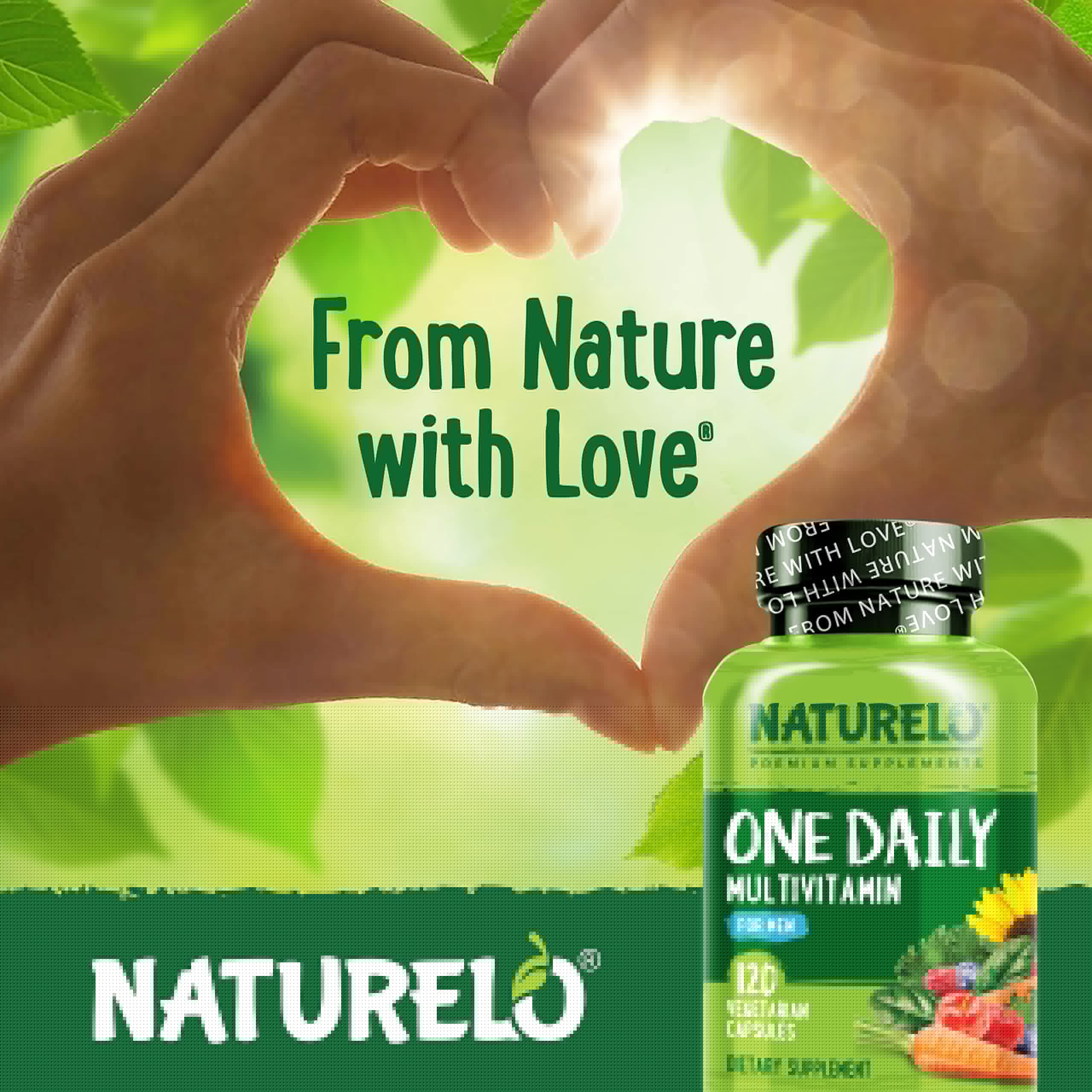 Men’s One Daily Multivitamin Whole Food Energy Support 120 Capsules