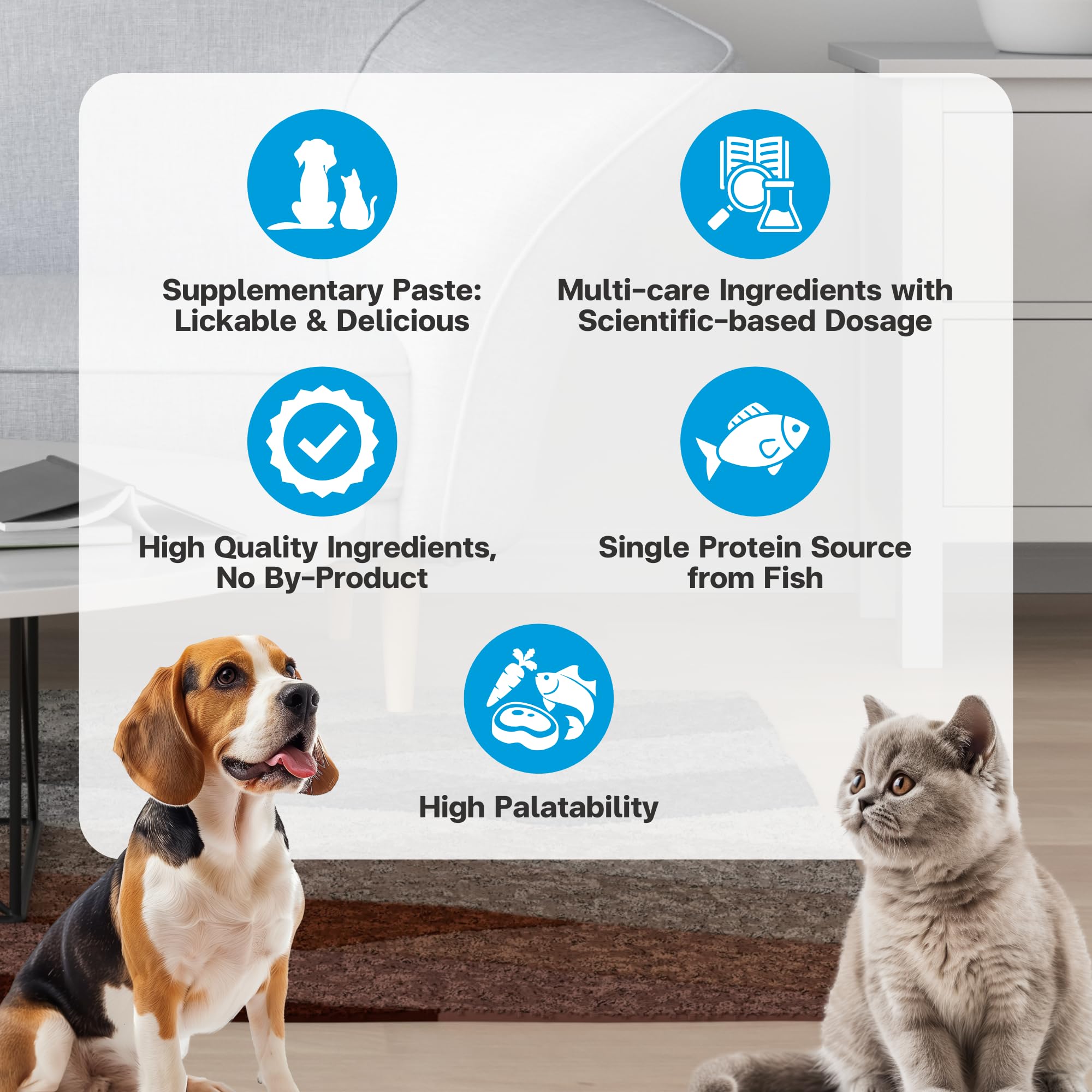 Gut Health Probiotic Paste for Dogs & Cats – Anti-Diarrhea 30 Sachets