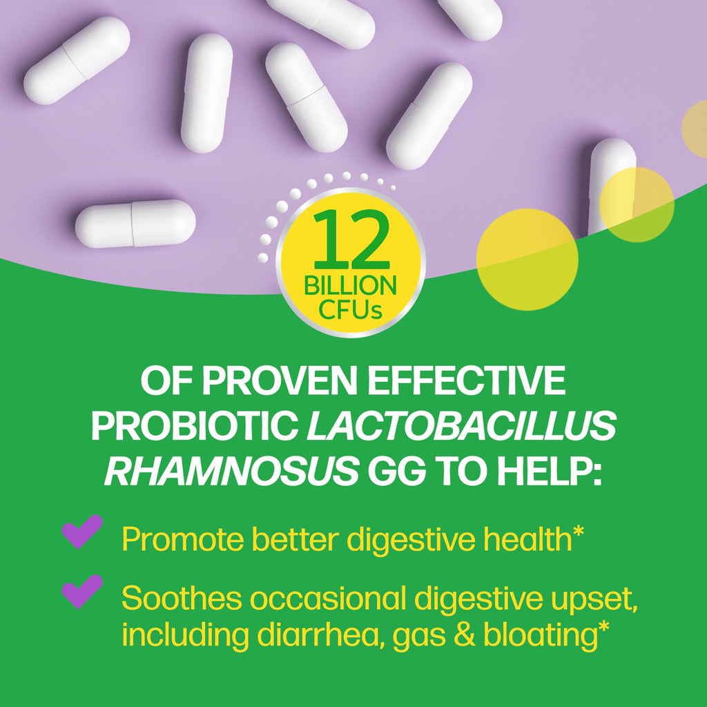 Probiotic Supplement with Prebiotics – Digestive Support, 60 Caps