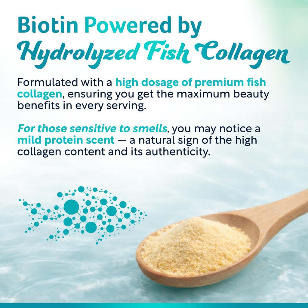 Biotin 45000mcg Hair Growth Collagen Keratin 60 Capsules
