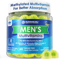Men's Multivitamin Gummies – B Complex, Omega 3, Probiotic, Sugar Free, 60ct