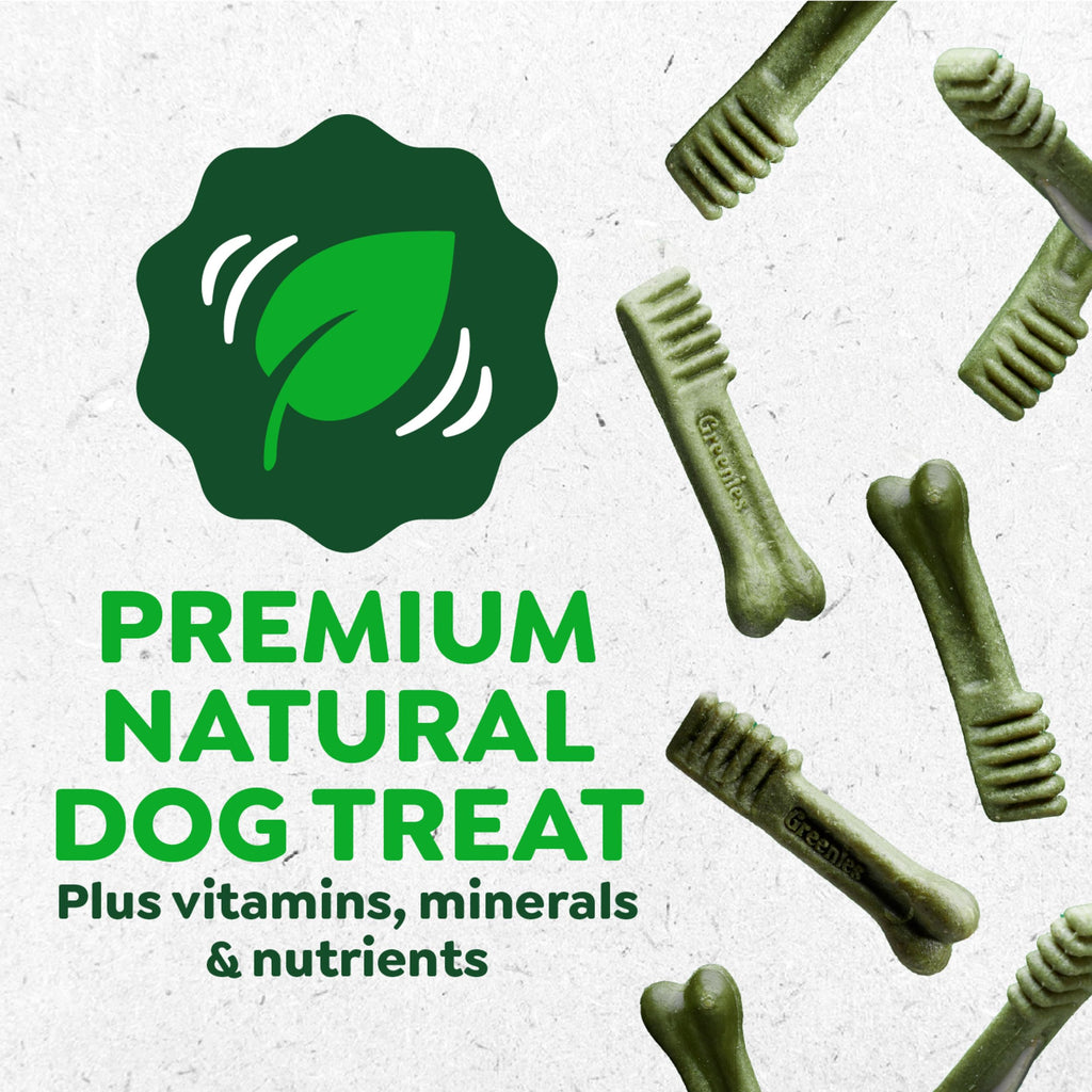 Natural Dental Chews for Small Dogs – Teenie Size 43ct 12oz