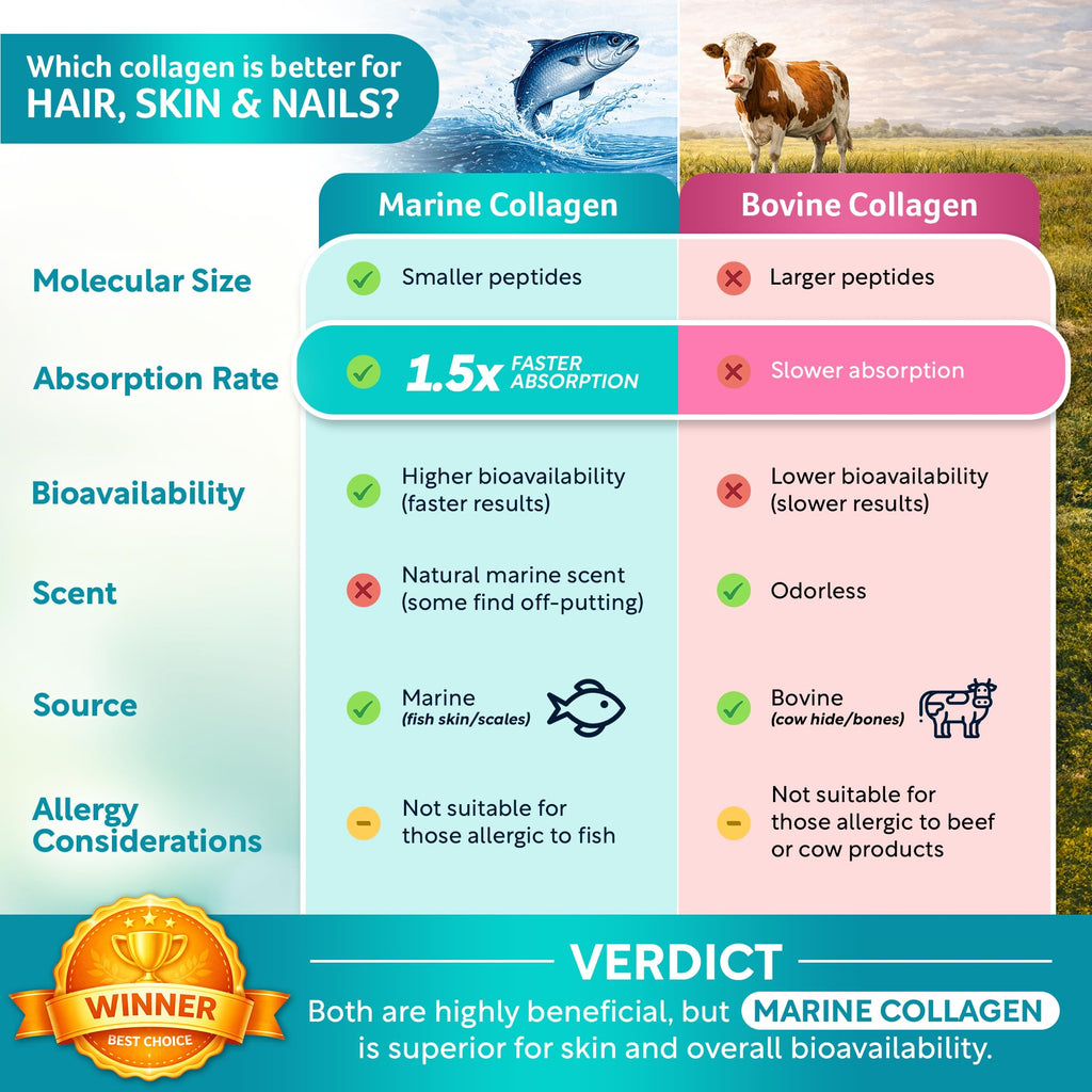 Biotin 45000mcg Hair Growth Collagen Keratin 60 Capsules