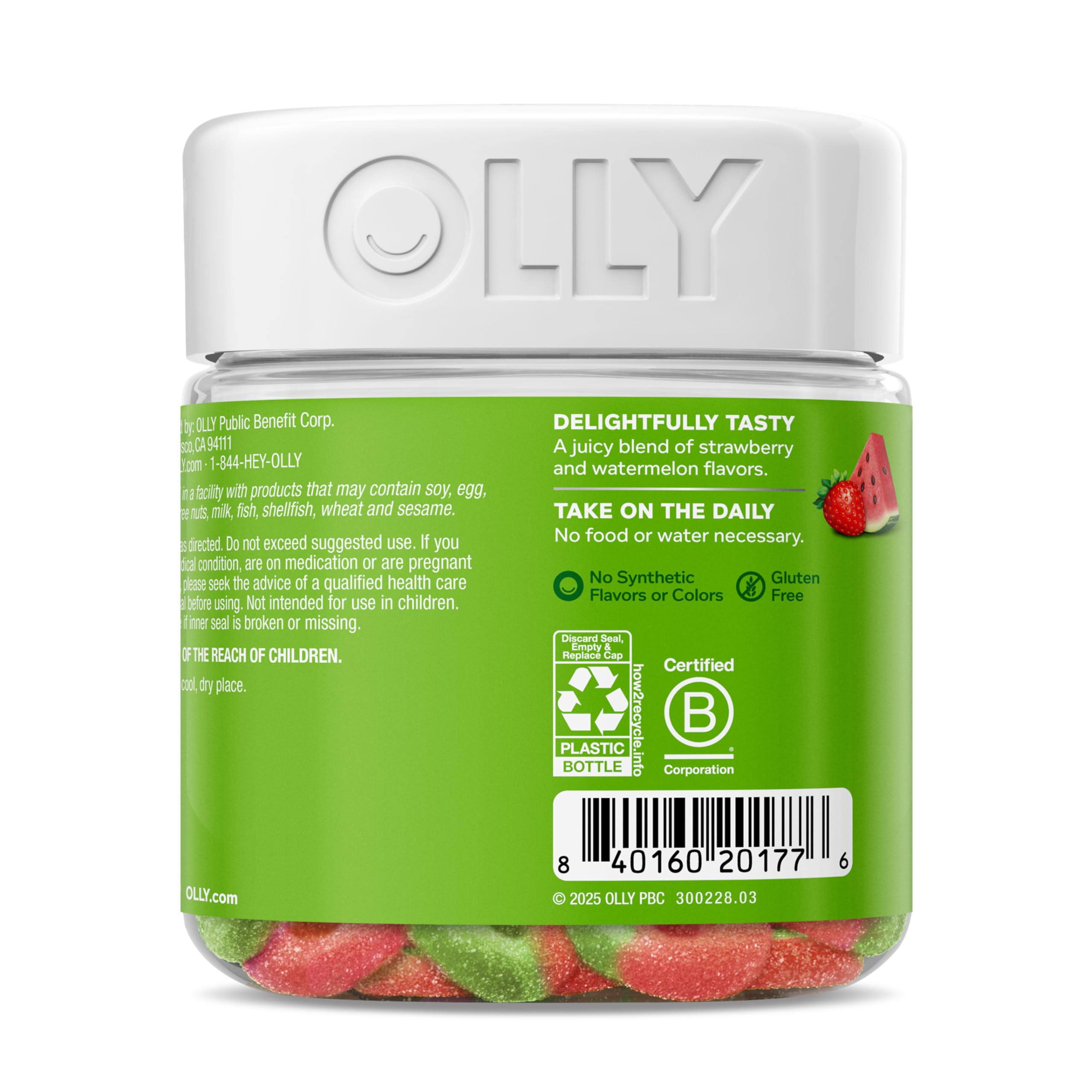 Prebiotic Fiber Gummies 5g FOS – Digestive Support, 50 Count