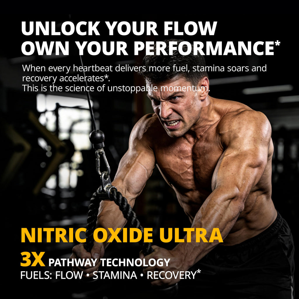 Nitric Oxide Booster with L-Arginine & Citrulline – 90 Ct
