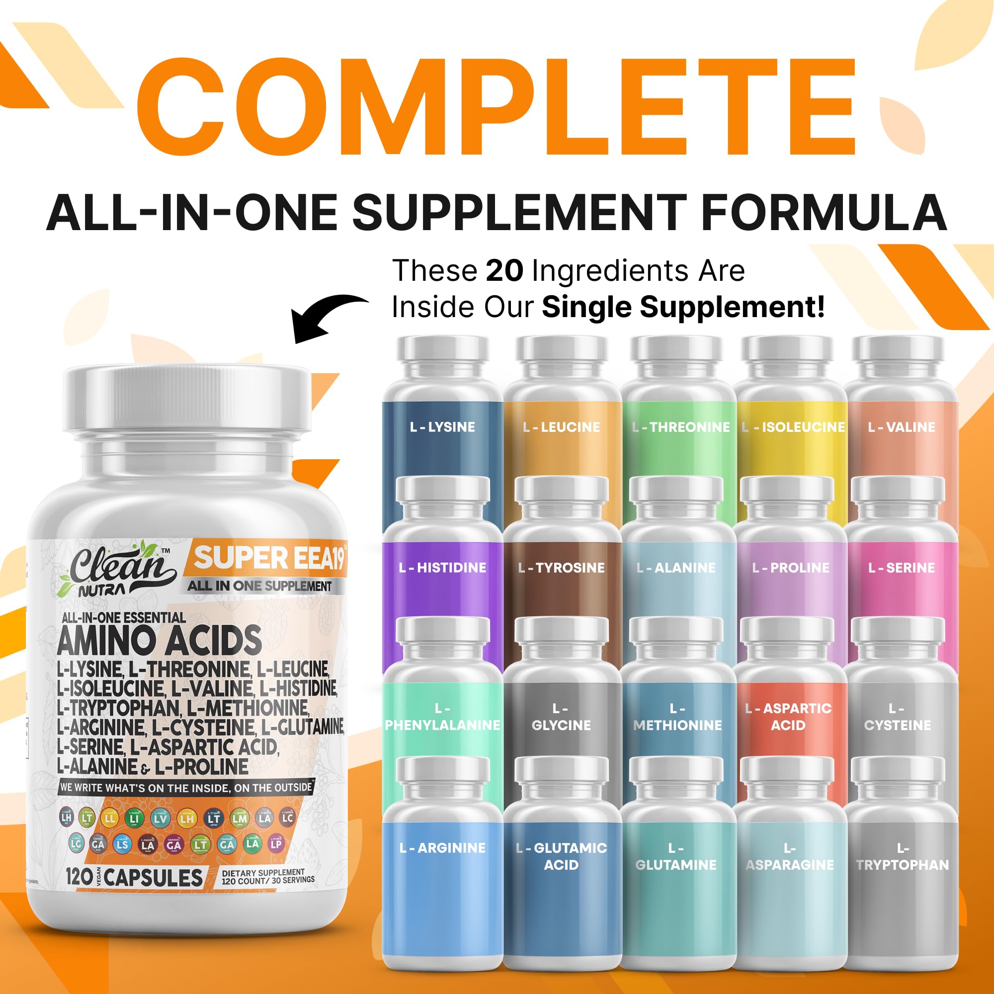 Essential Amino Acids Supplement – Muscle Recovery & Performance