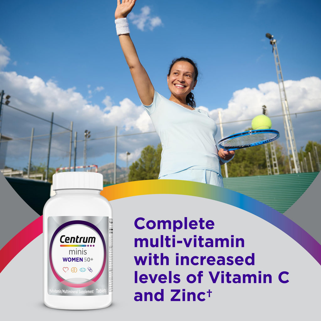 Women’s 50+ Multivitamin Vitamin D3 B Vitamins 280 Count