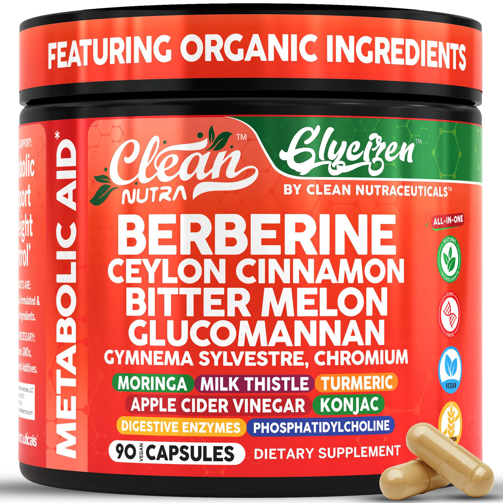 Berberine & Cinnamon Complex – Metabolism & Blood Sugar Support